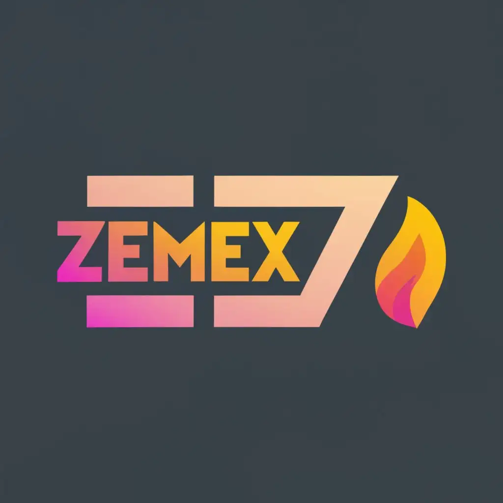 LOGO-Design-For-Zemex-Dynamic-FireInspired-Typography-for-Sports-Fitness