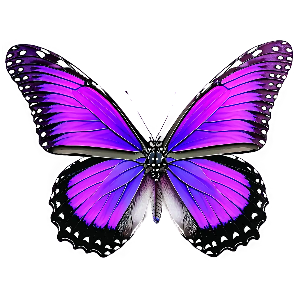 purple butterfly