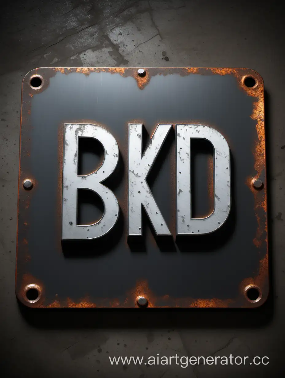 Photoreal-Steel-Plate-with-Bold-White-Letters-BKD