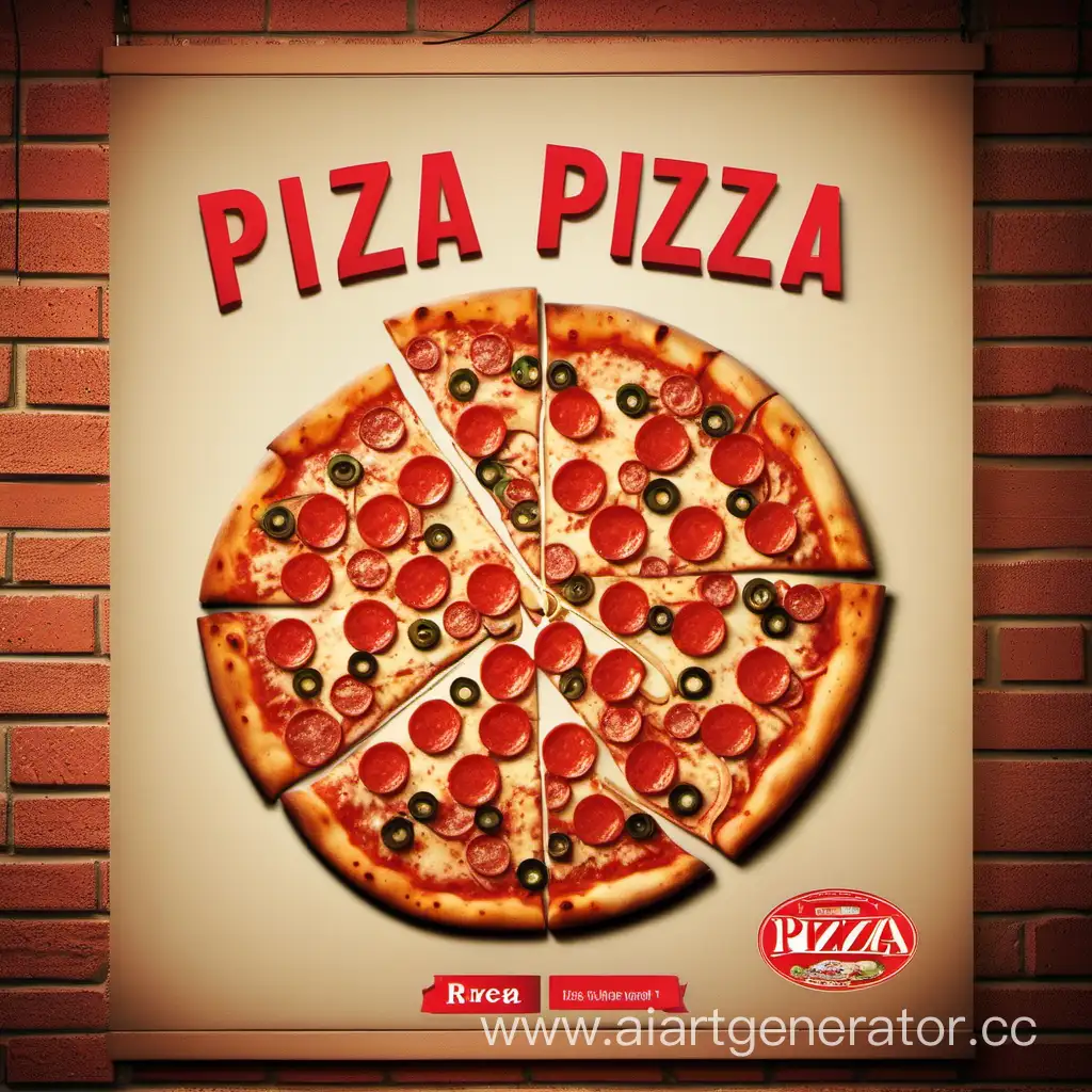 pizza advertisment