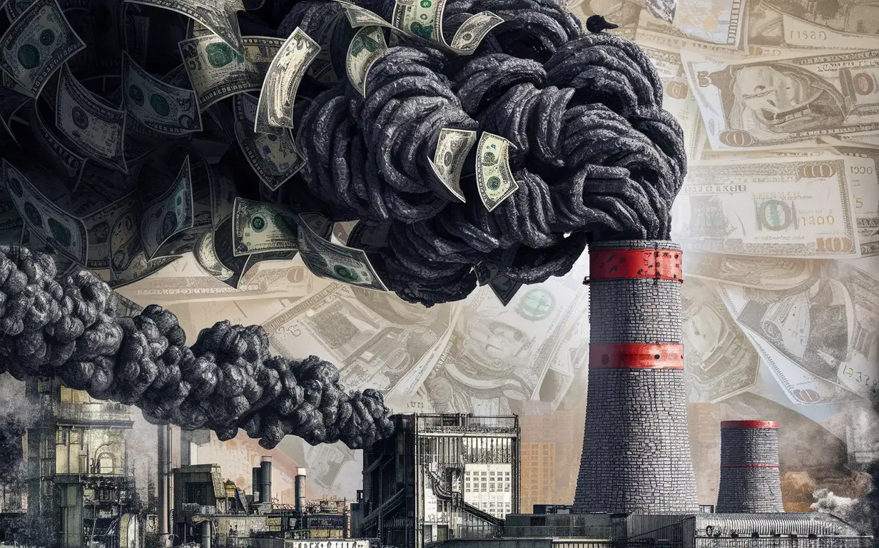 Money-Paved-Smokestack-Industrial-Wealth-Symbolized-in-Coal-Boiler-House