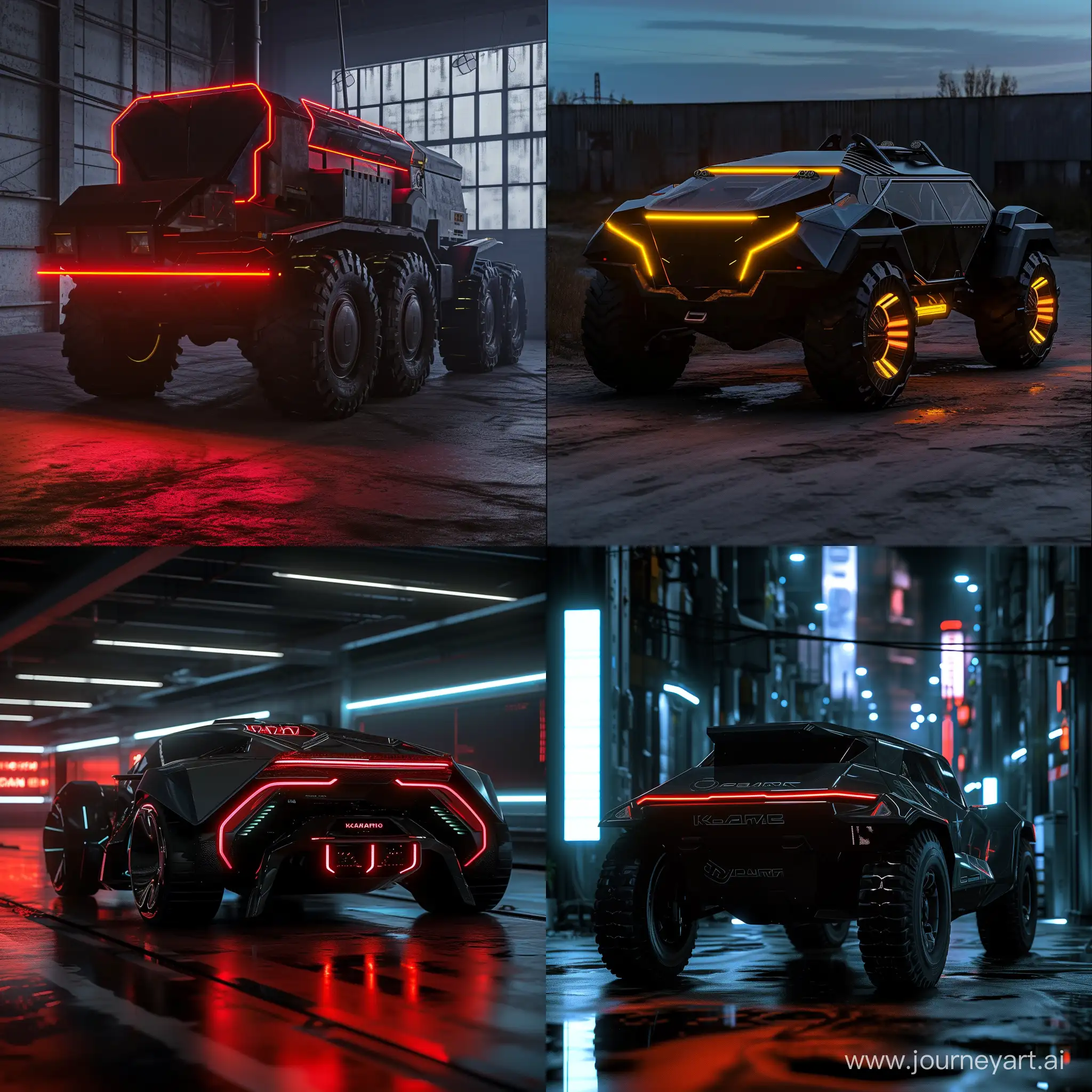 Futuristic-KAMAZ-with-OLED-Lighting-in-Cinematic-Style
