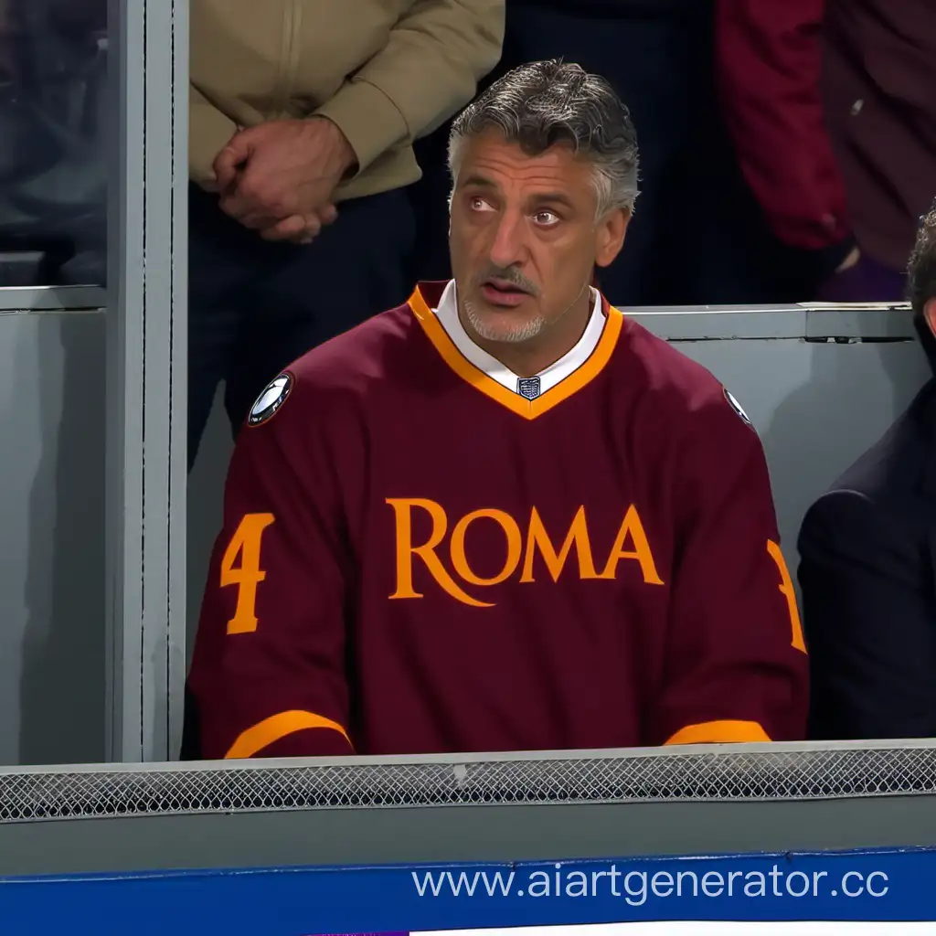 Soccer-Fan-Roma-Observing-Penalty-Box-Scene
