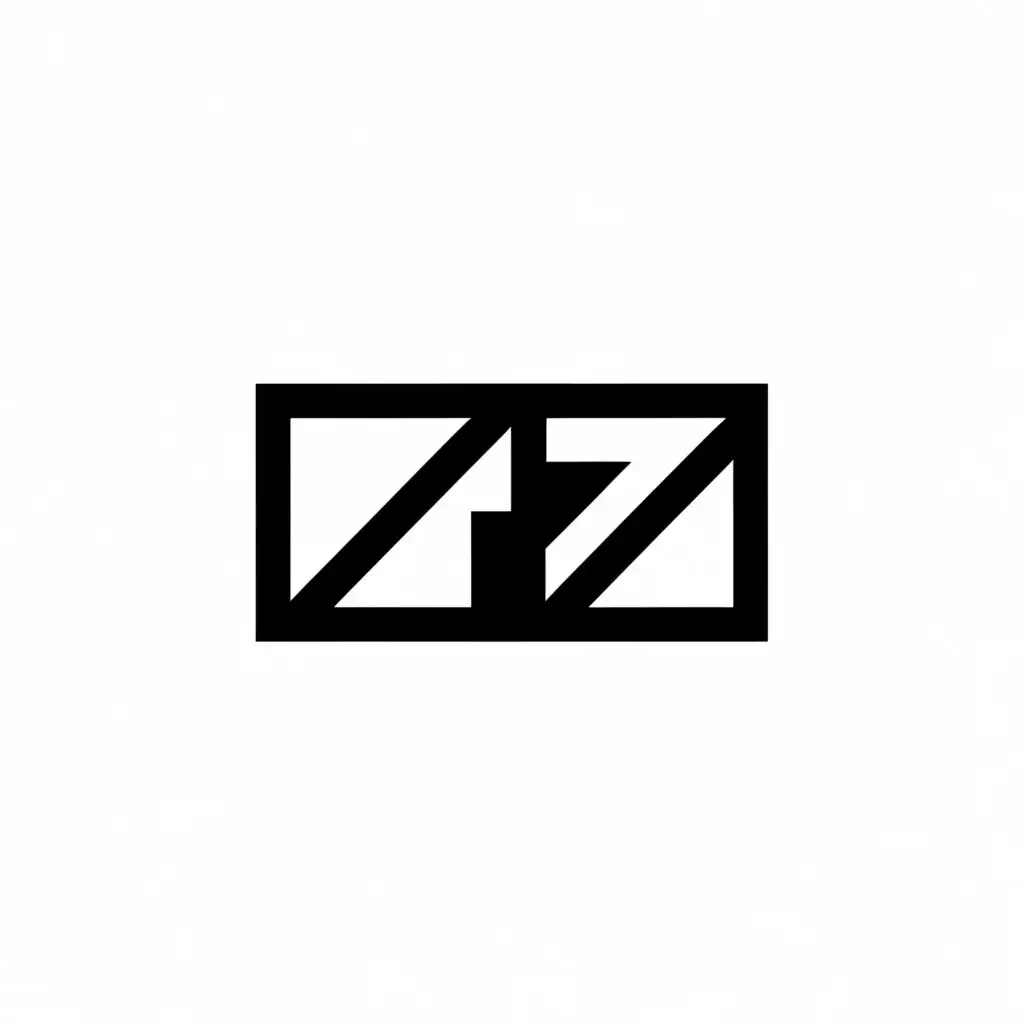 LOGO-Design-for-GameStudio27-Minimalist-Black-White-with-Sharp-Cubes-and-Rectangles