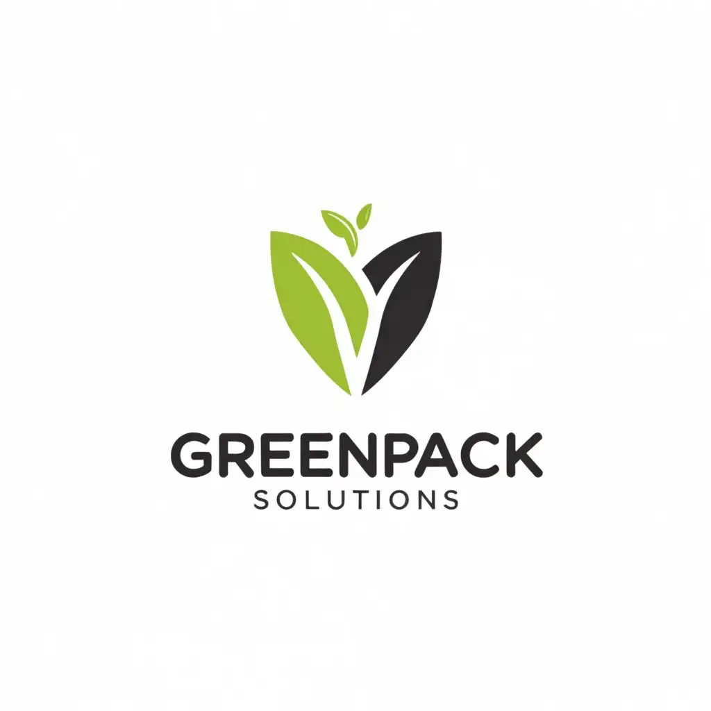 a logo design,with the text "Samony GreenPack Solutions", main symbol:The logo will consist of a stylized leaf intertwined with an arrow, forming a dynamic and cohesive symbol. The leaf represents nature, environmental consciousness, and the eco-friendly aspect of the packaging solutions offered by Samony GreenPack Solutions. The arrow, pointing upwards and forwards, symbolizes progress, innovation, and the direction towards a greener future. The combination of these elements creates a visually appealing and meaningful logo that captures the essence of the brand.,Moderate,be used in Technology industry,clear background