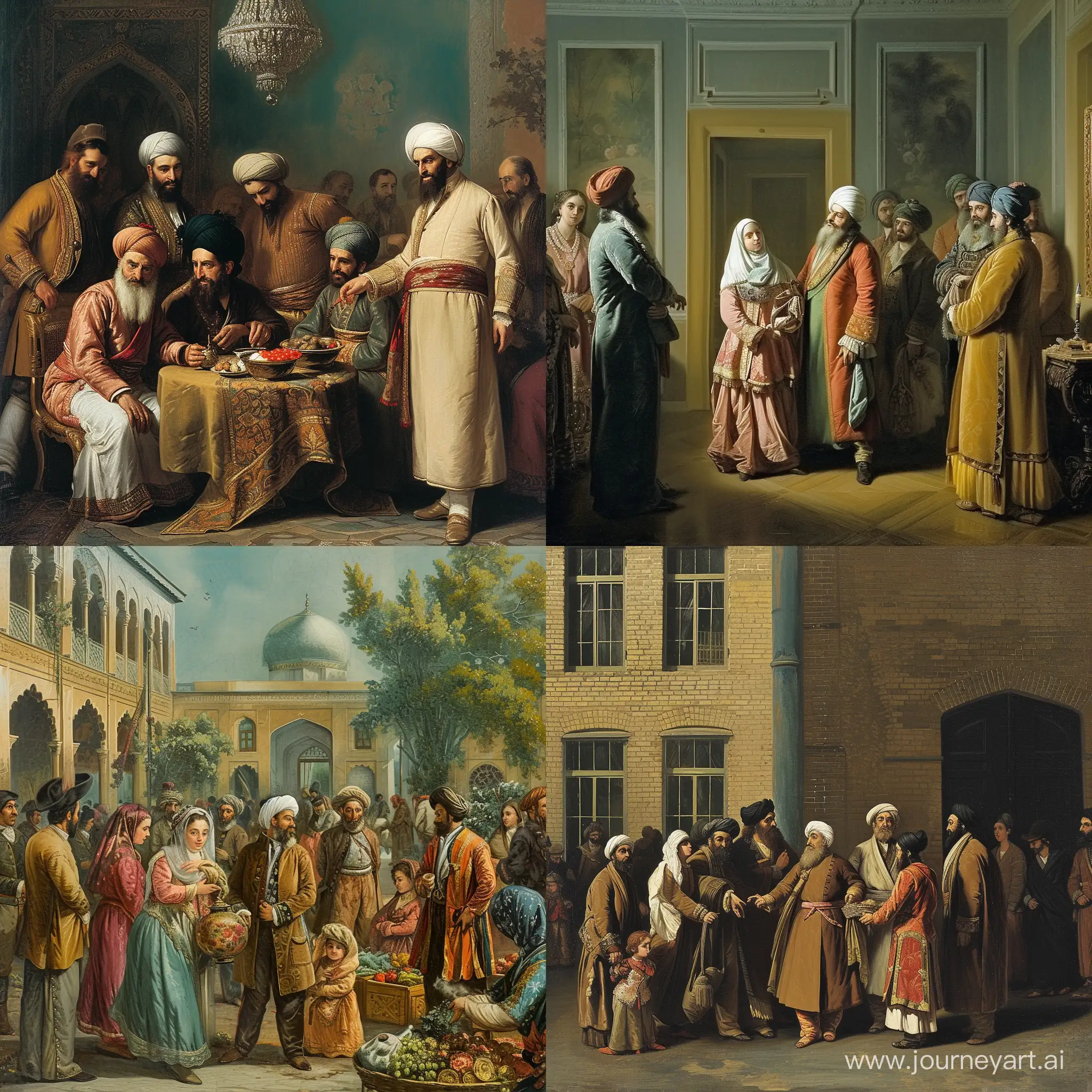 Iranians in St. Petersburg of the 18th century