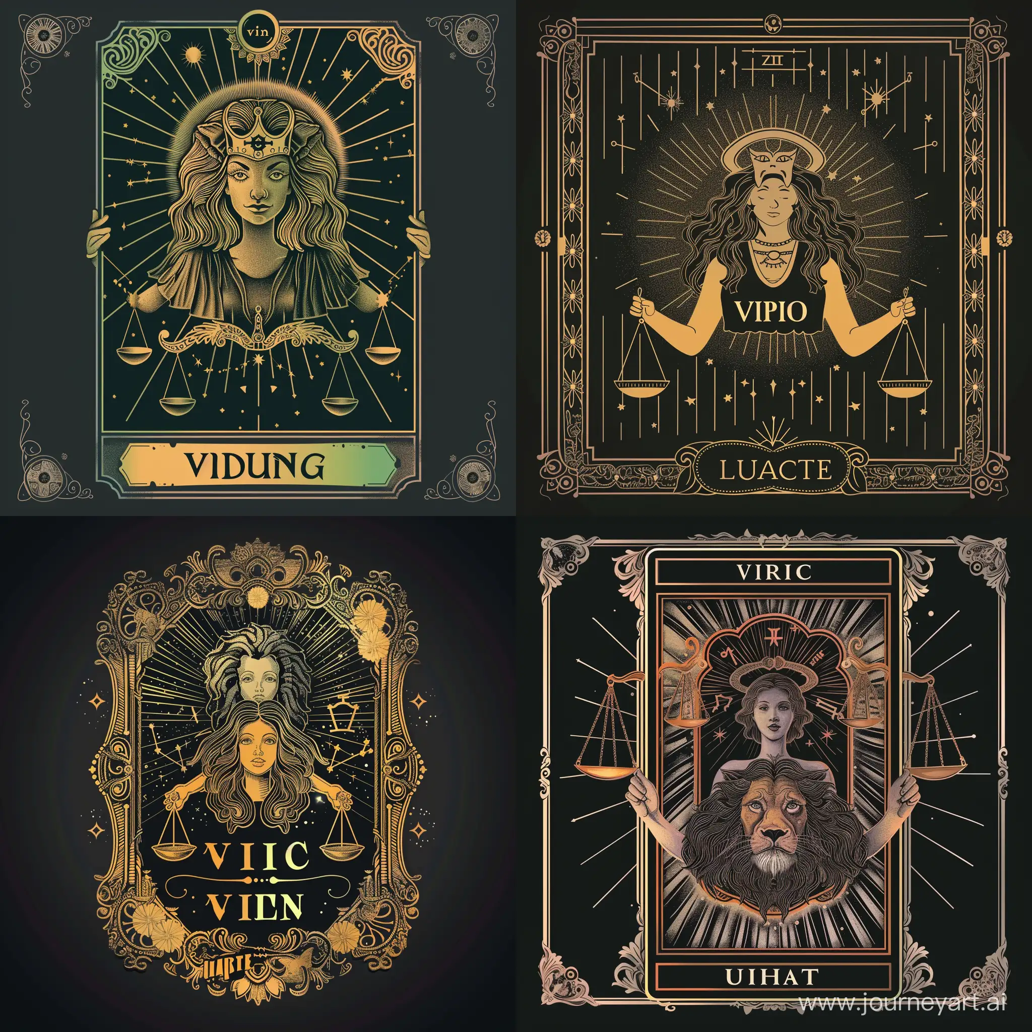 Virgo-Zodiac-Sign-Girl-Holding-Scales-Tarot-Card-Justice