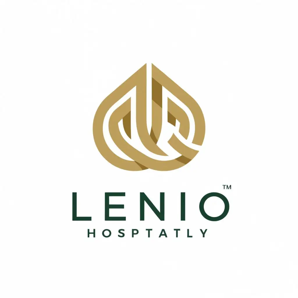 LOGO-Design-For-Lenio-Hospitality-Elegant-Hall-Symbol-in-Travel-Industry