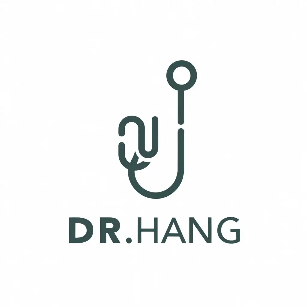 a logo design,with the text "Dr.Hang", main symbol:elegant,Moderate,clear background
