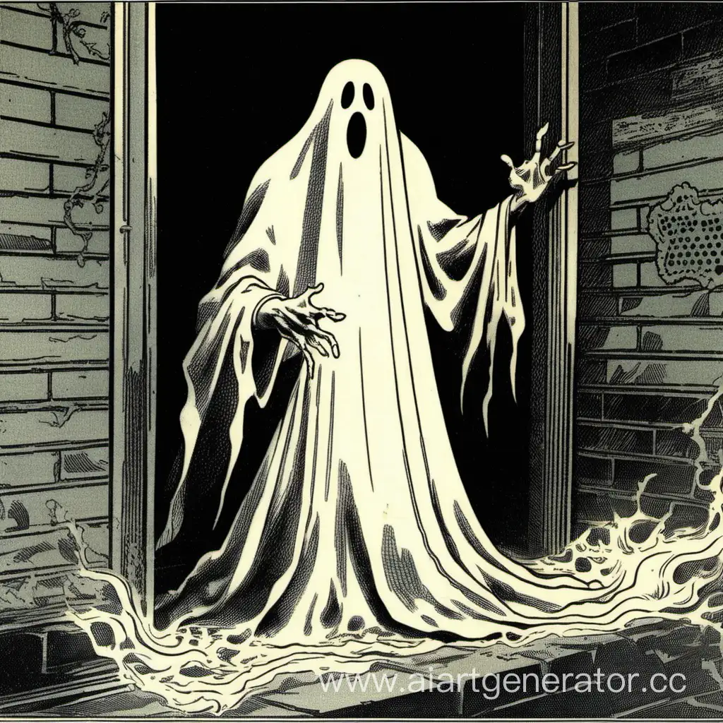  призрак в комиксе из 1900