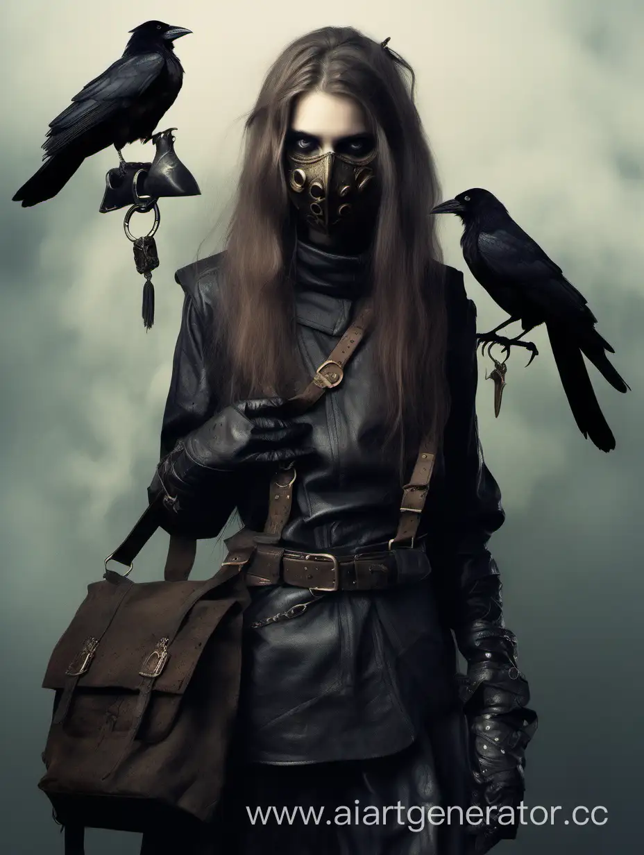 Fantasy-Alchemist-Portrait-Mysterious-20YearOld-with-Crow-Mask-and-Alchemical-Bag