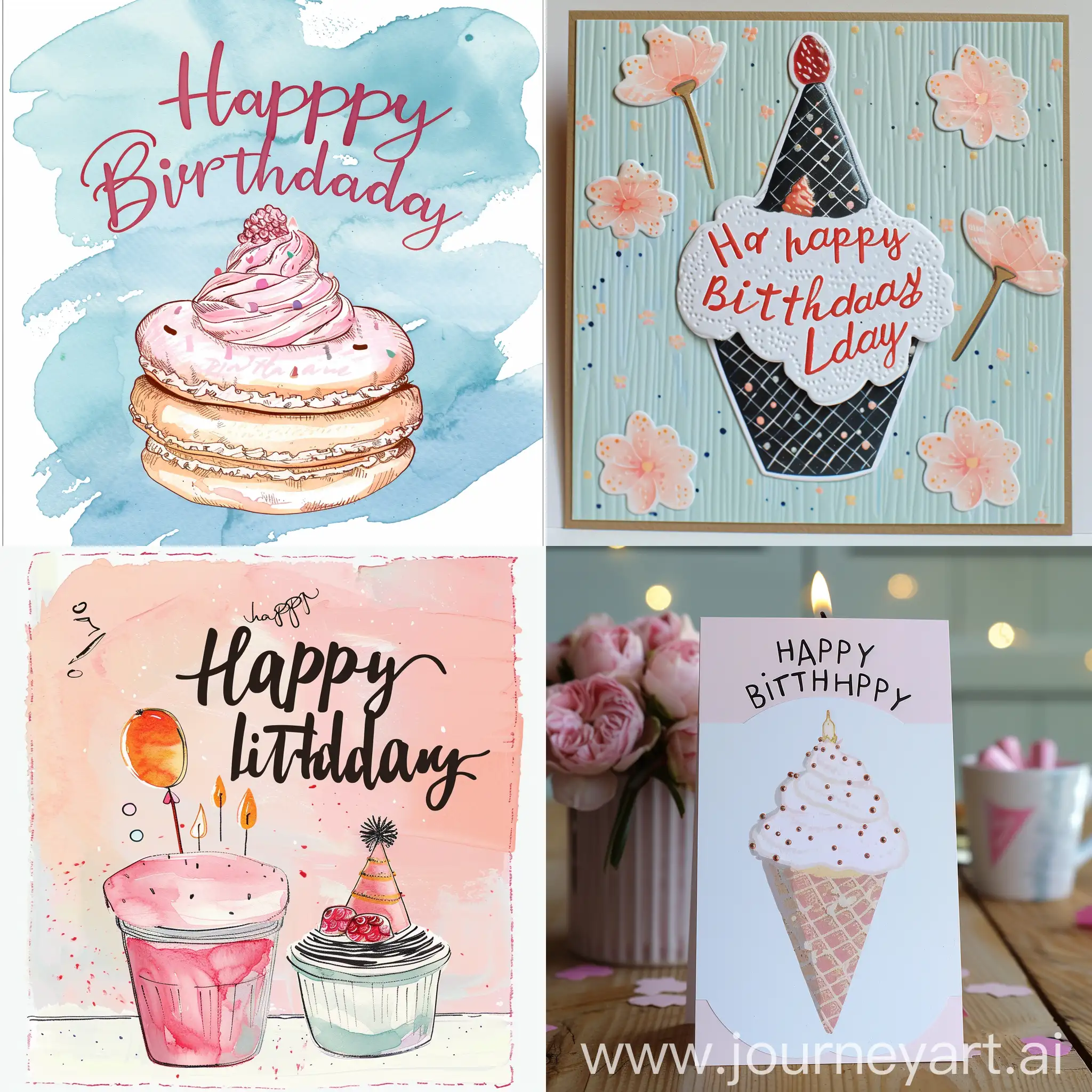 Adorable-Happy-Birthday-Card-featuring-Lauren-and-a-Cute-Mini-Dachshund