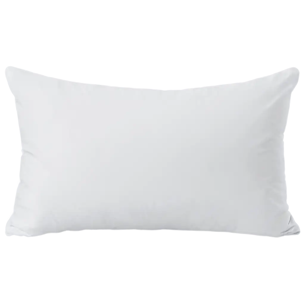 HighQuality-PNG-Image-of-a-White-Pillow-Enhance-Your-Dcor-with-Clarity-and-Detail