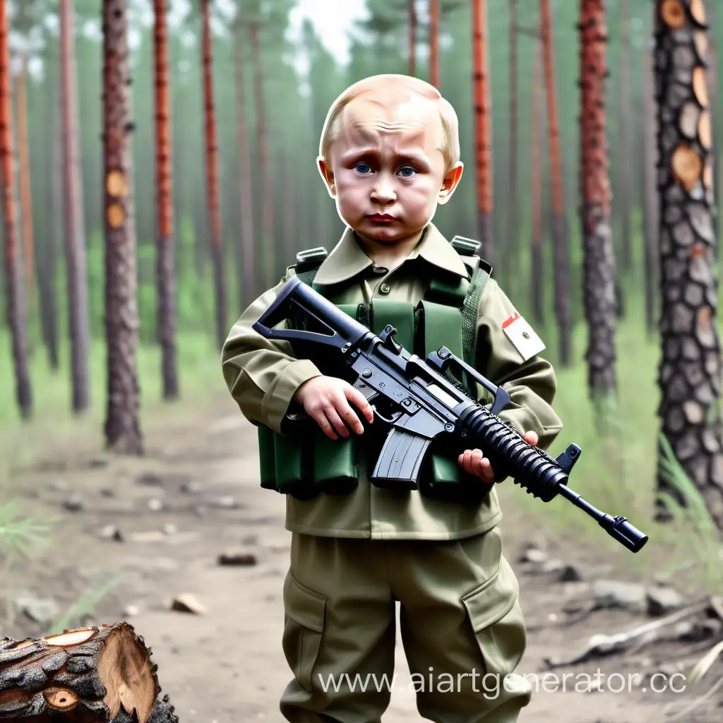 Commander-Putin-Military-Elegance-in-Pine-Forest