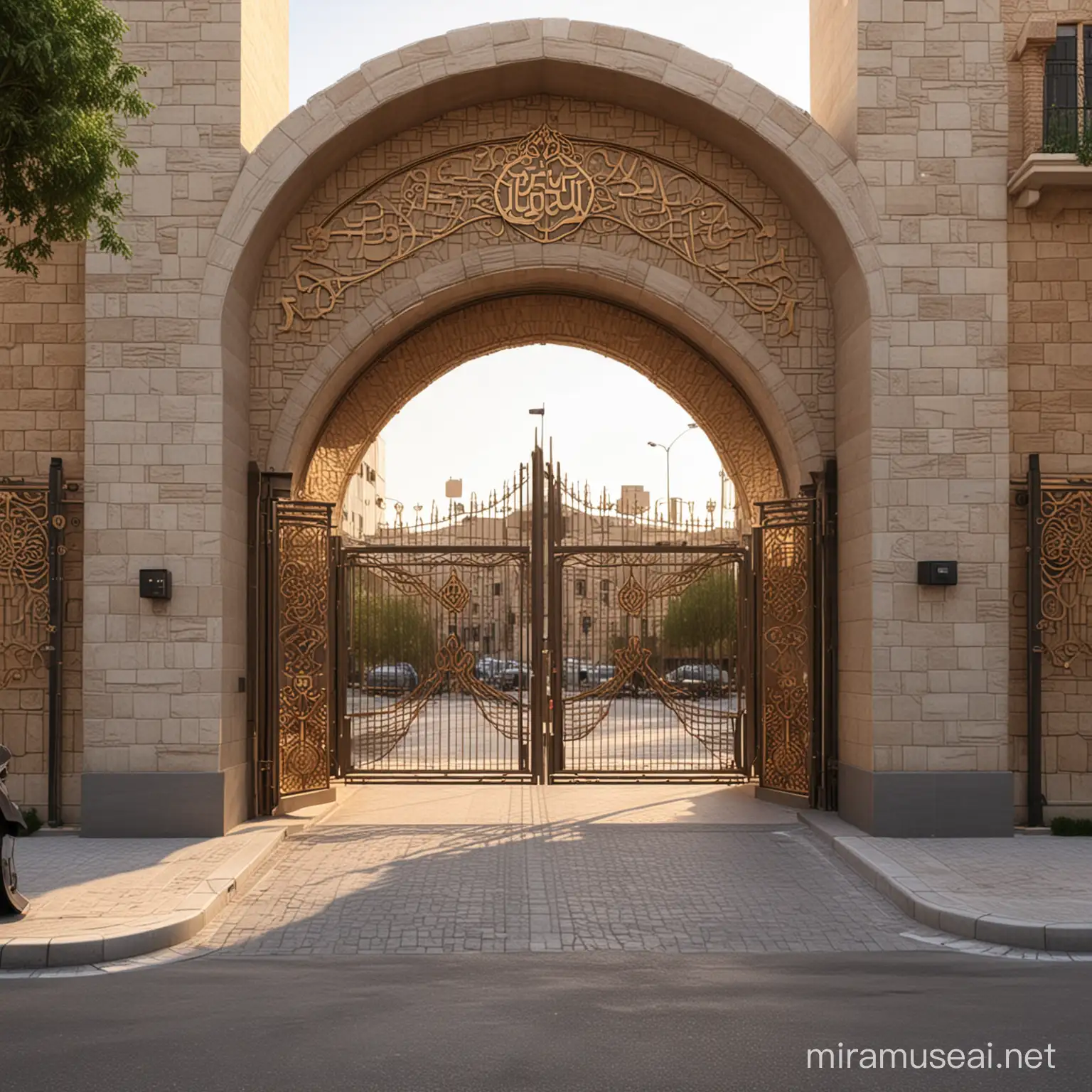 Khayrat CharityInspired City Gates Car Passage Design and Fee Payment