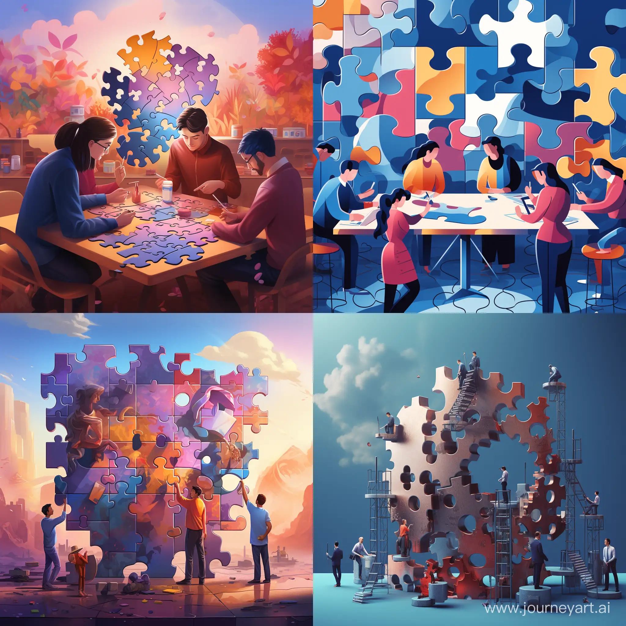 Collaborative-Puzzle-Solving-with-Technology