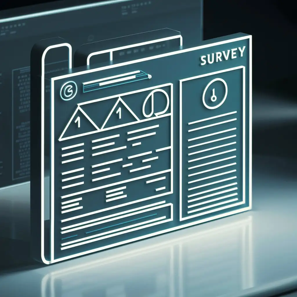 UserFriendly Survey Form Icon Design
