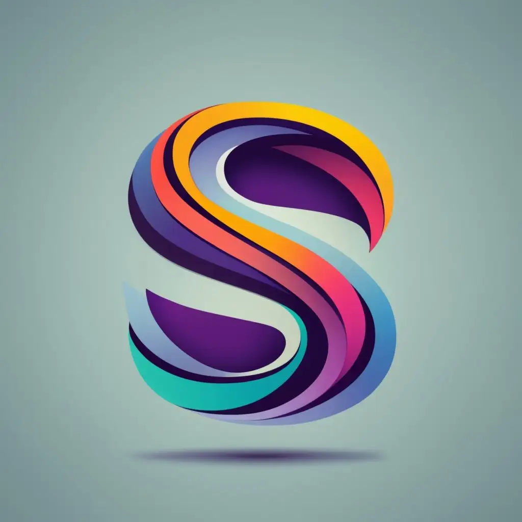 logo, Colourful logo with the initial S, with the text "Stefas & SIA EE", typography, be used in Construction industry, no shadow