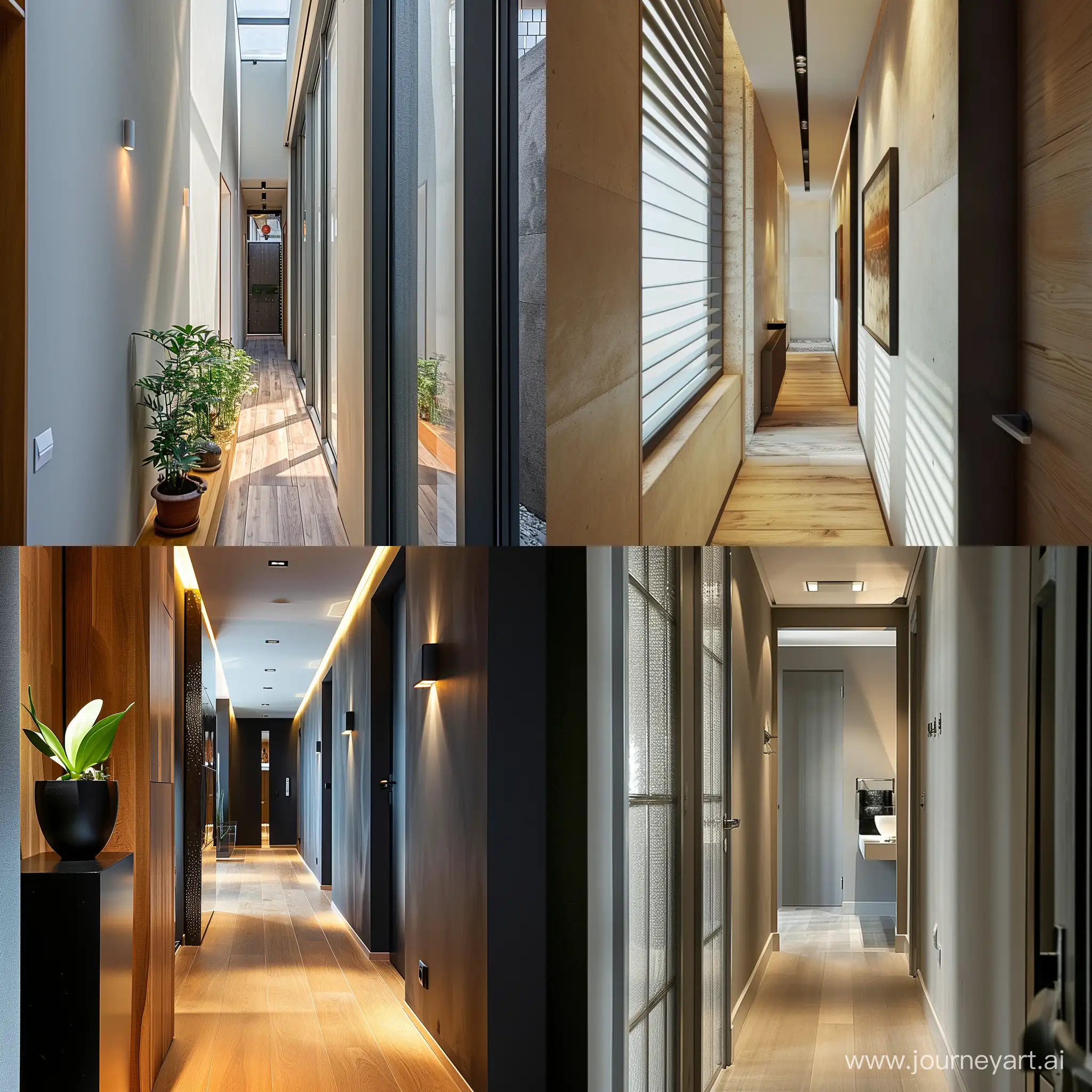 Modern-Style-Narrow-Corridor