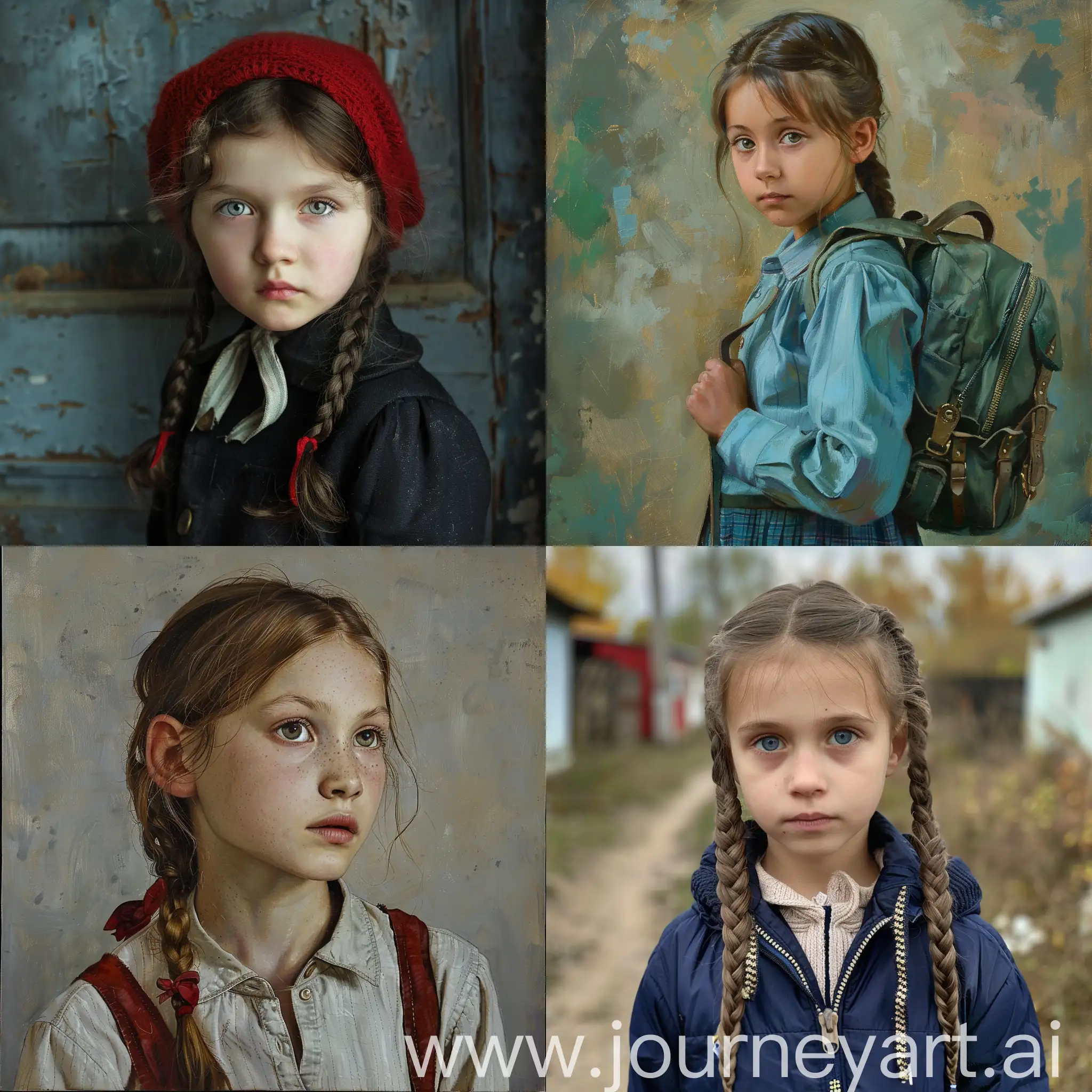 Charming-Russian-Schoolgirl-Portrait