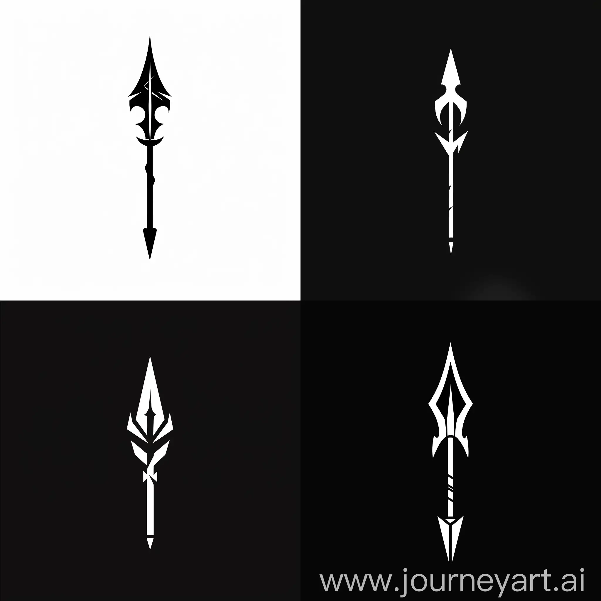 spear logo very simple creativity، 