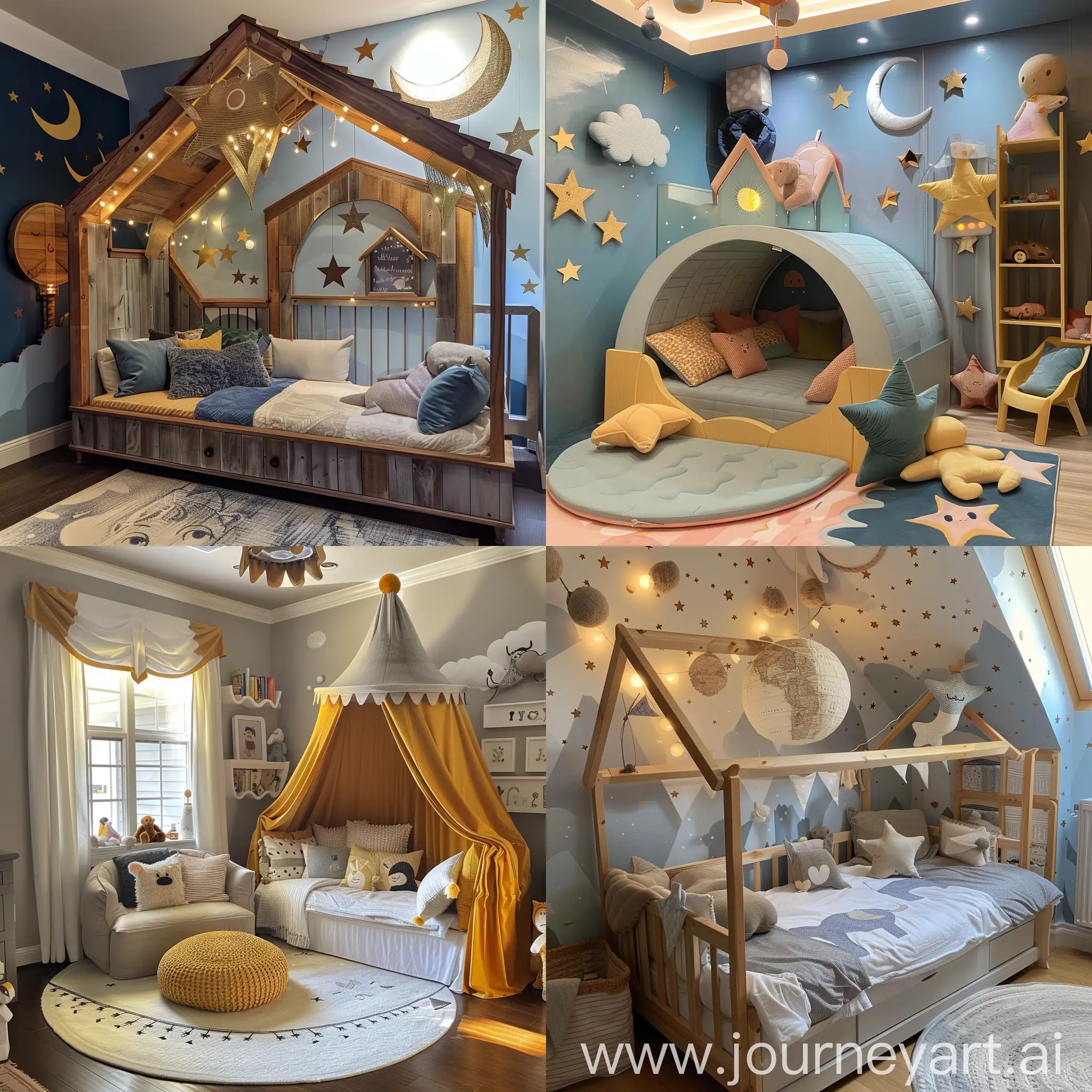 Childs-Bedroom-Design-with-Vibrant-Colors-and-Playful-Atmosphere
