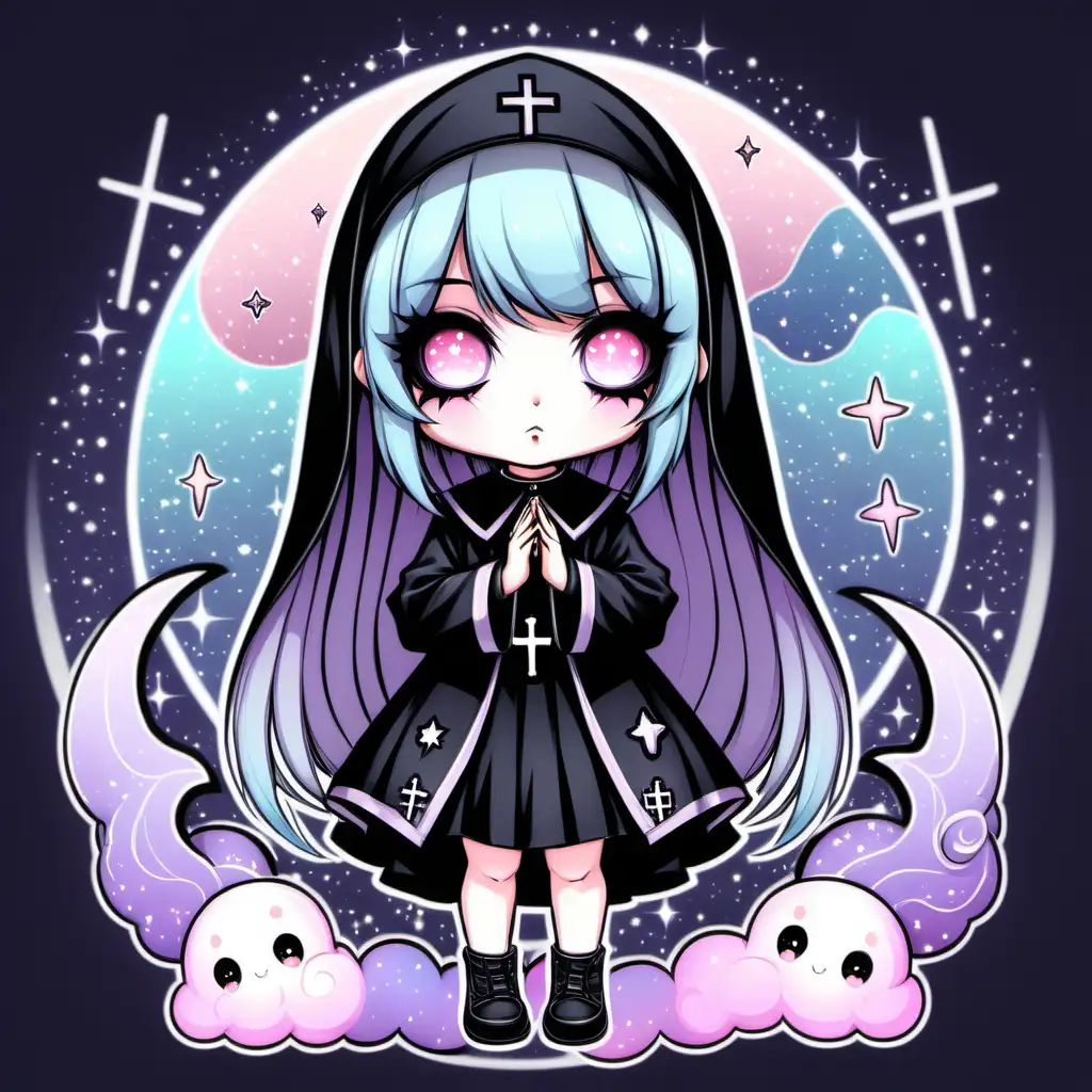 Cute Kawaii Anime Goth Girl | Sticker