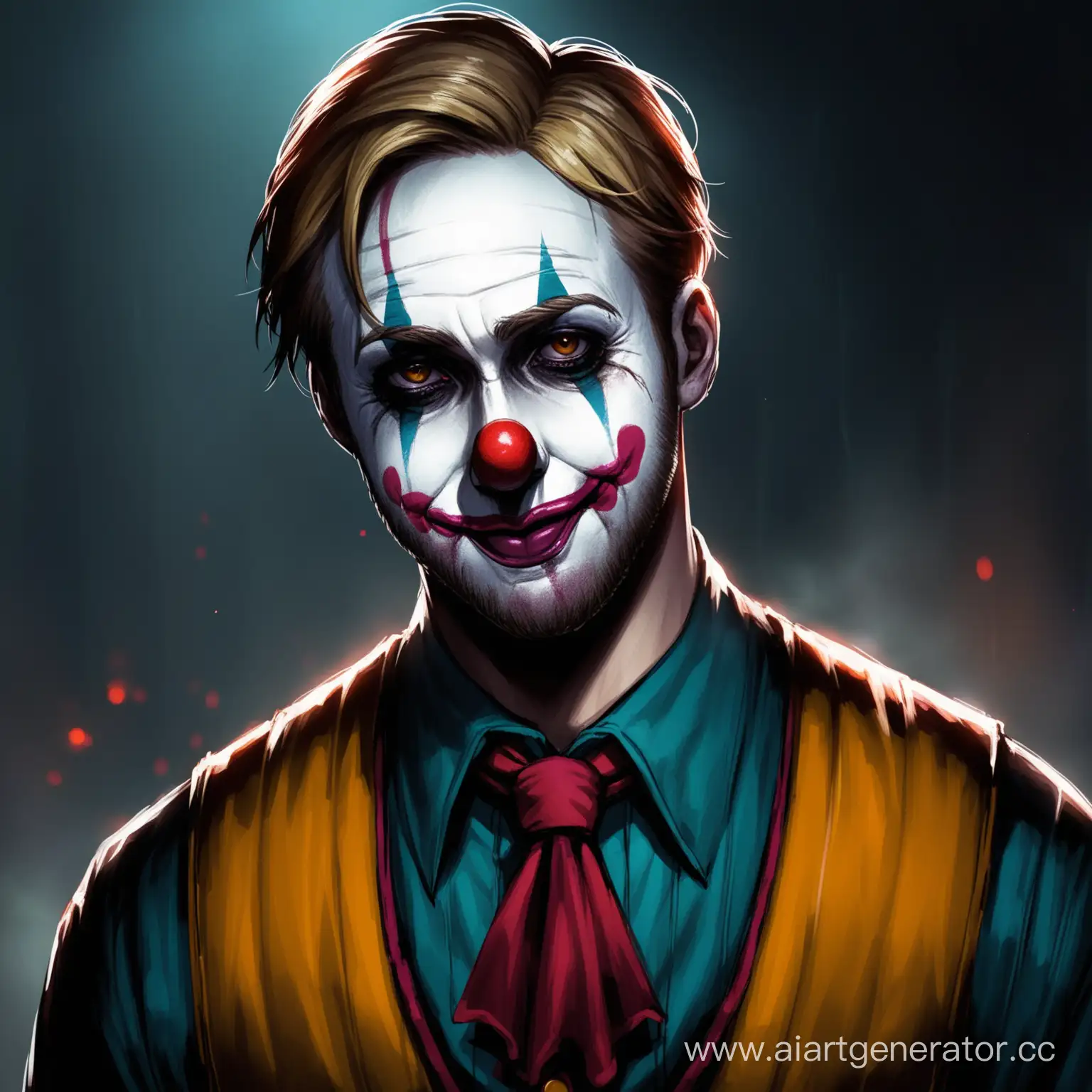 Clown-in-Dead-by-Daylight-Attacked-by-Ryan-Gosling