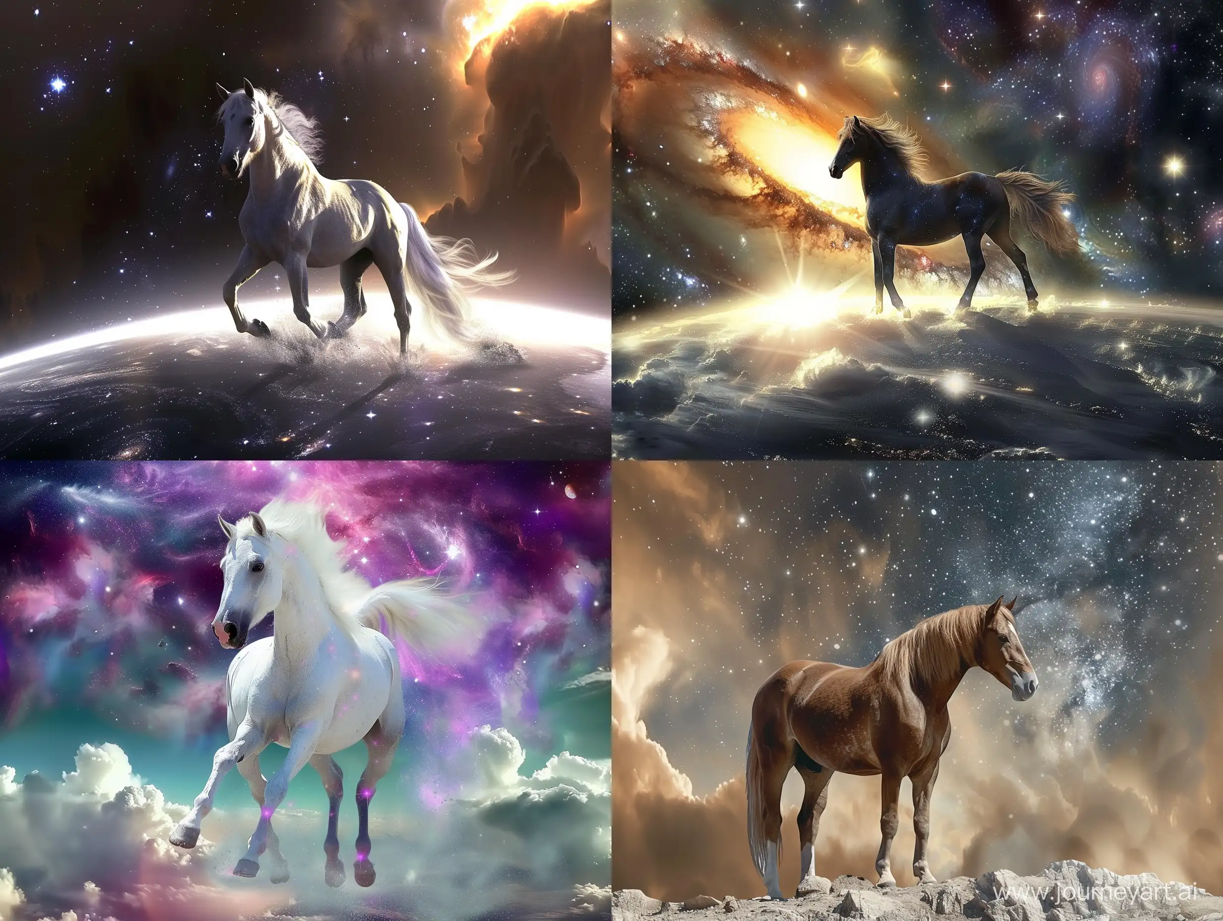 Majestic-Horse-Galloping-Across-Cosmic-Expanse