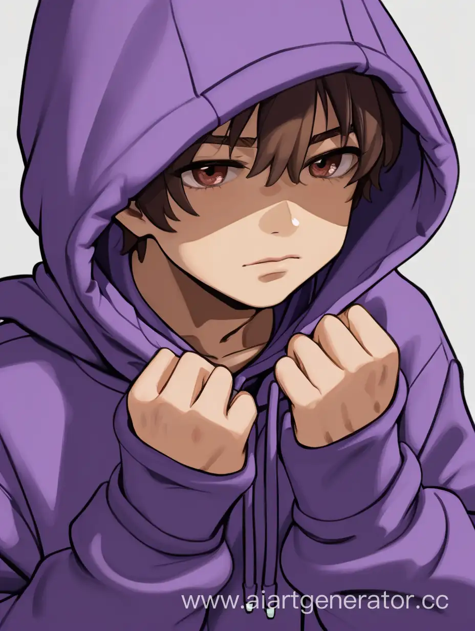 Stylish-Individual-in-a-Purple-Hoodie-with-Expressive-Brown-Eyes