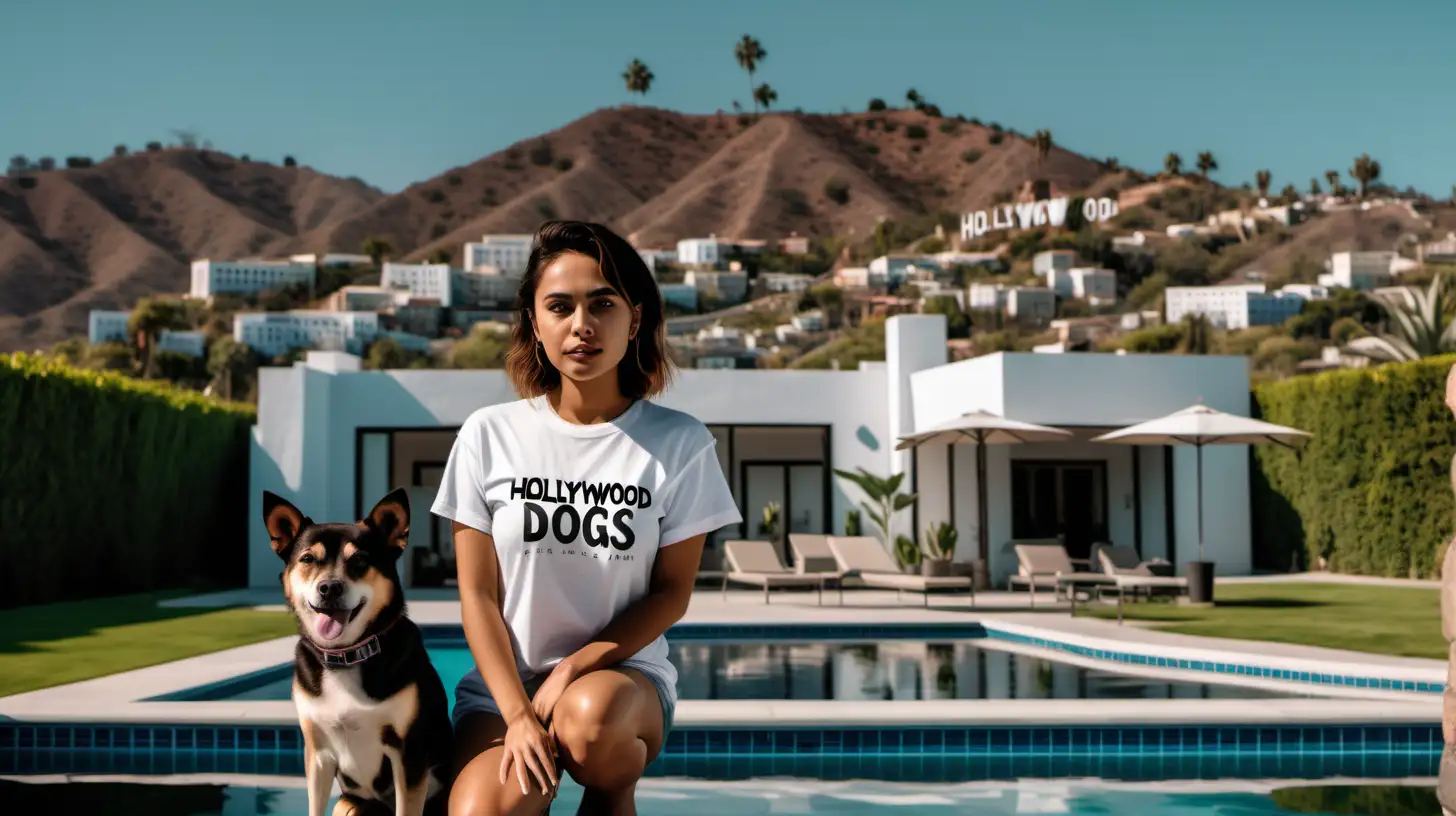 Dogsitters Serene Care at Luxurious Hollywood Mansion Poolside