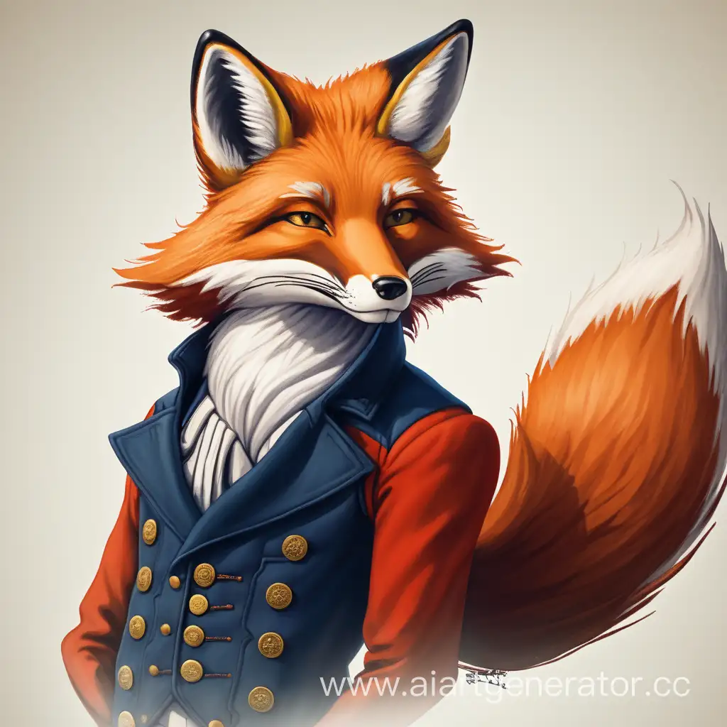 Revolutionary-Fox-Leading-Forest-Animals-in-a-Unified-Charge