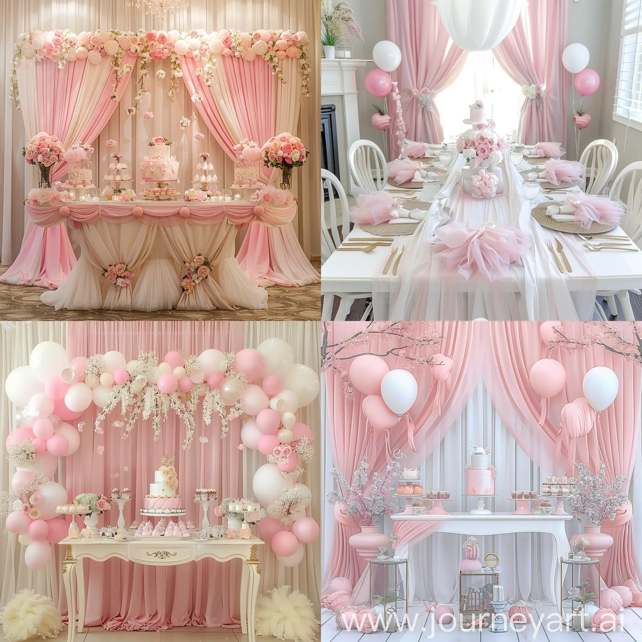 Elegant-Pink-and-White-Table-Decor-with-Bonus-System-and-Referral-Rewards