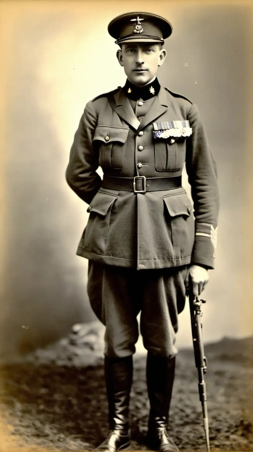 British army officer Walter Summerford 