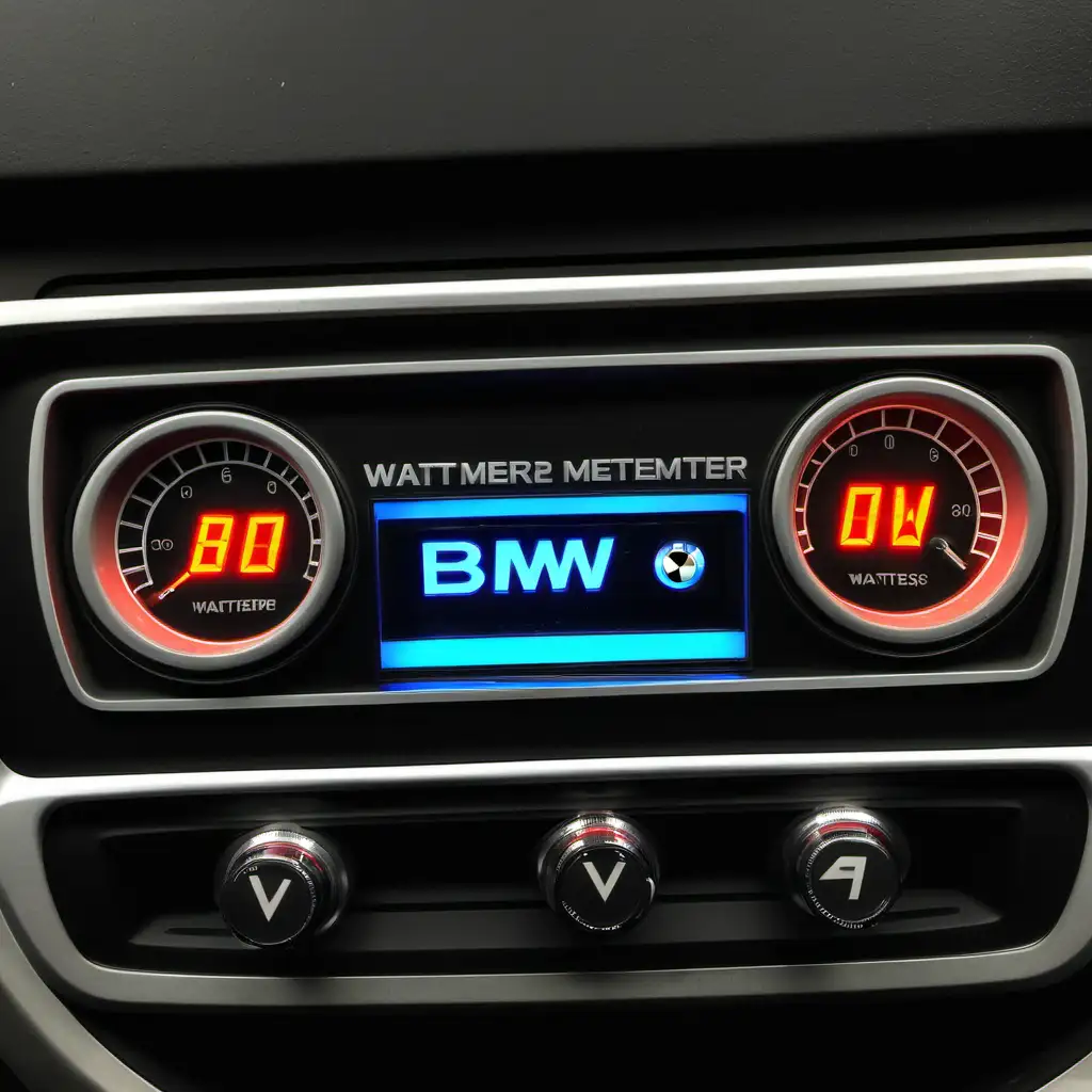 BMW Car Integration with Wattmeter Technology