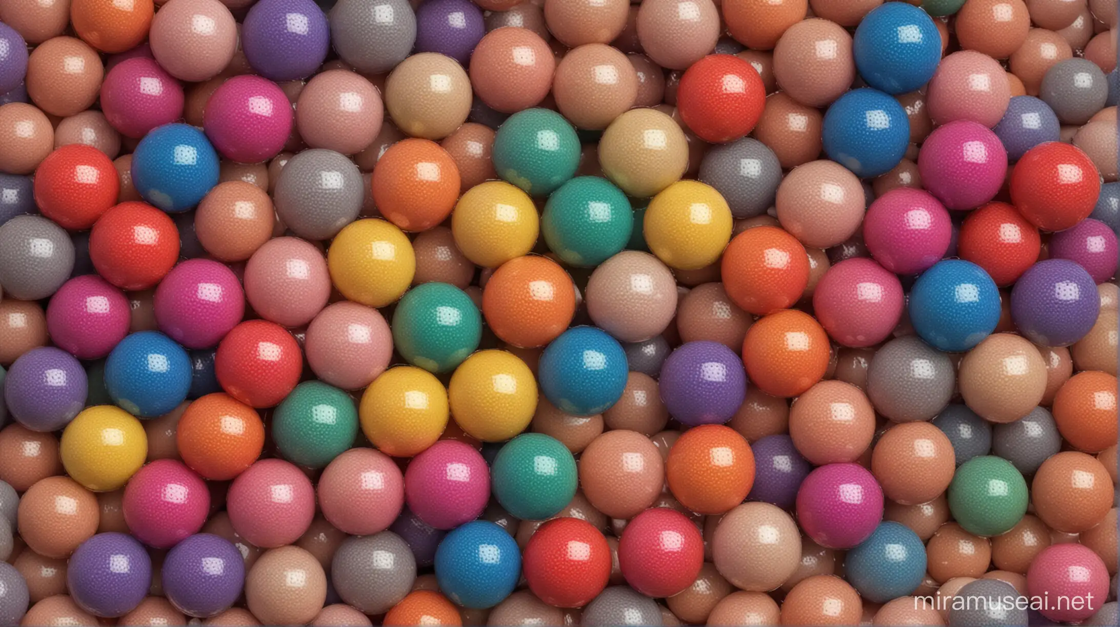 colorful small seamless balls 


