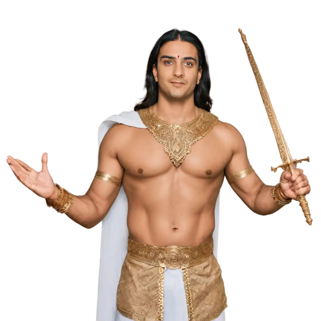 mahabharta boy ai photo