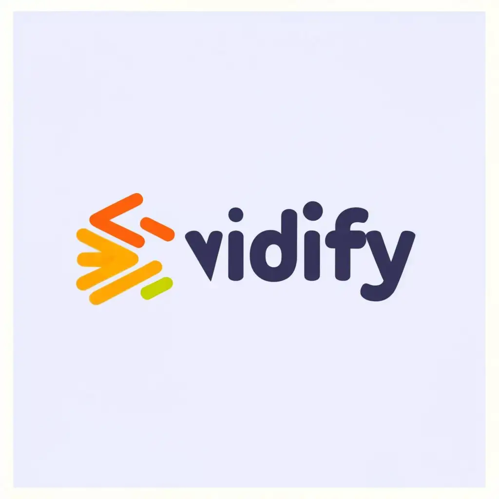logo, videos workflow, with the text "Vidify", typography, be used in Technology industry