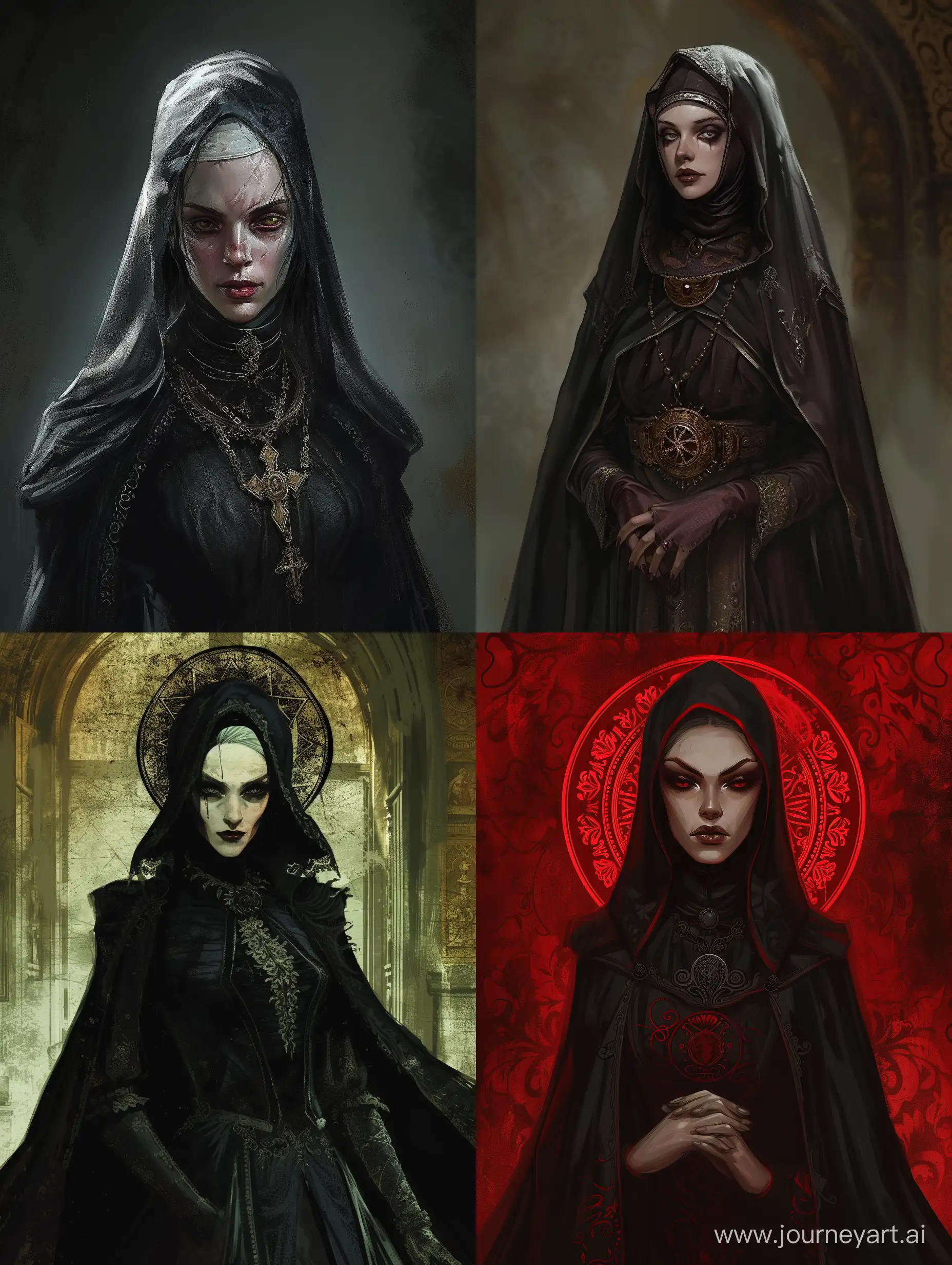 Sinister-Prioress-in-Dark-Cathedral-AI-Art