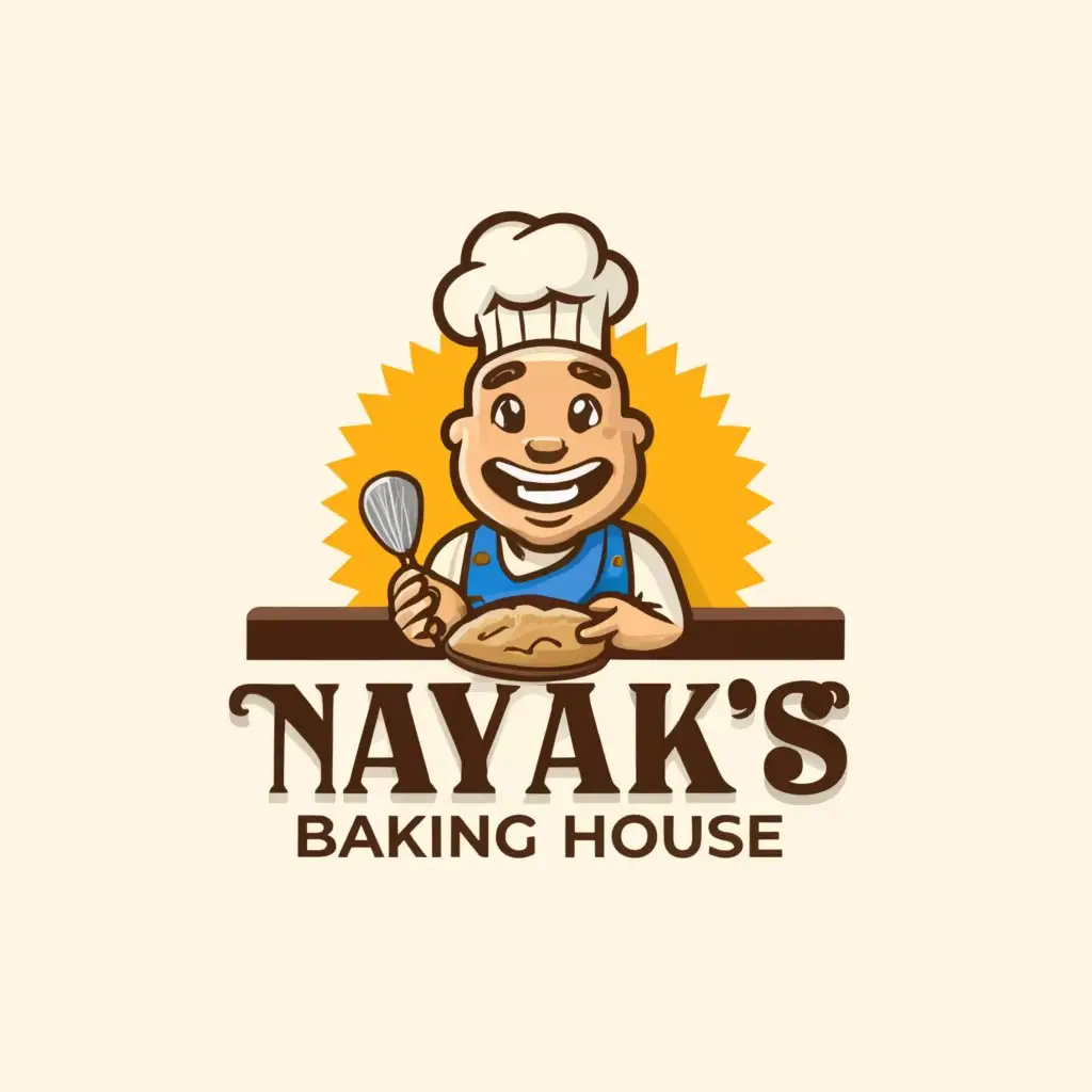 a logo design,with the text "Nayak's Baking House", main symbol:chef,Moderate,be used in Restaurant industry,clear background