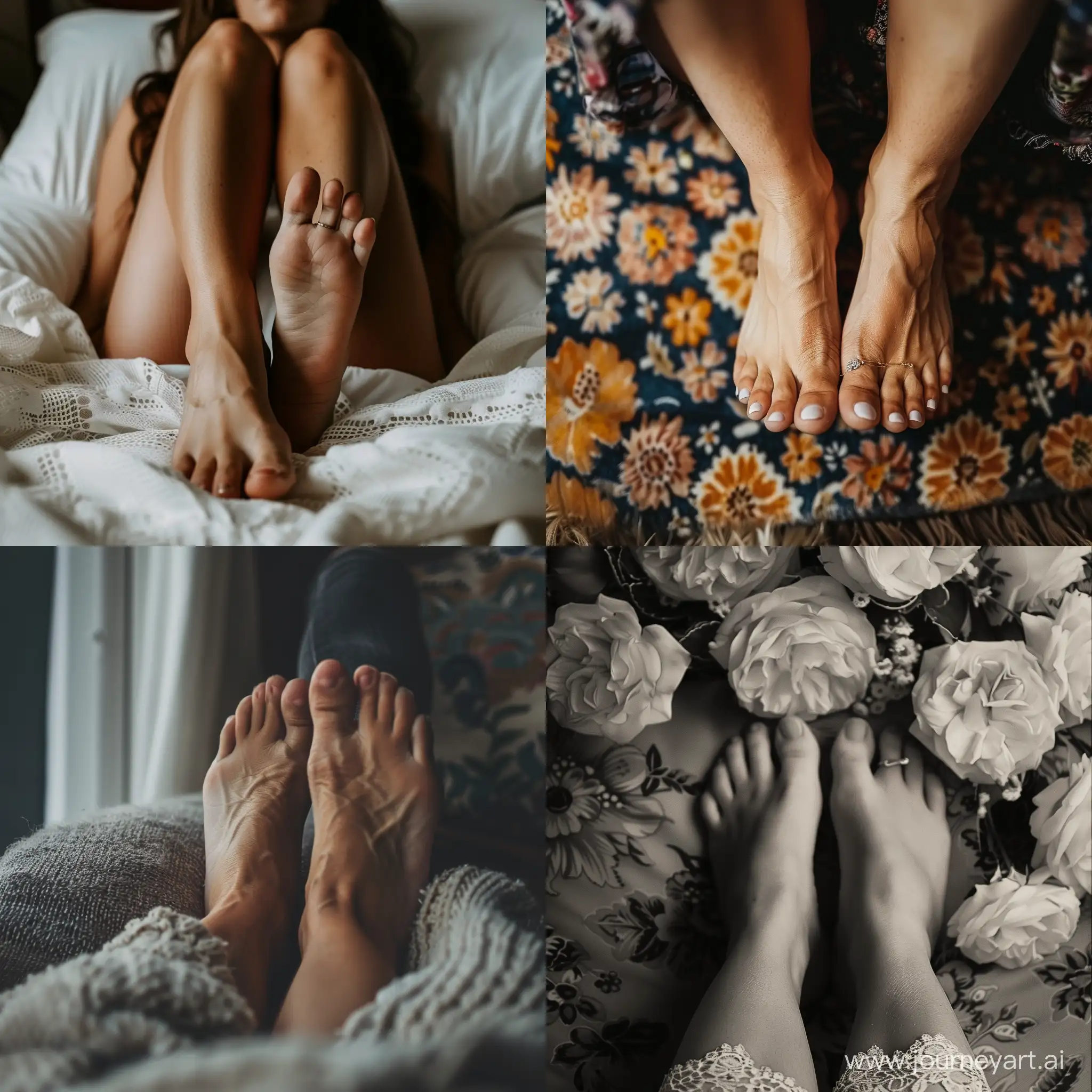 woman feet
