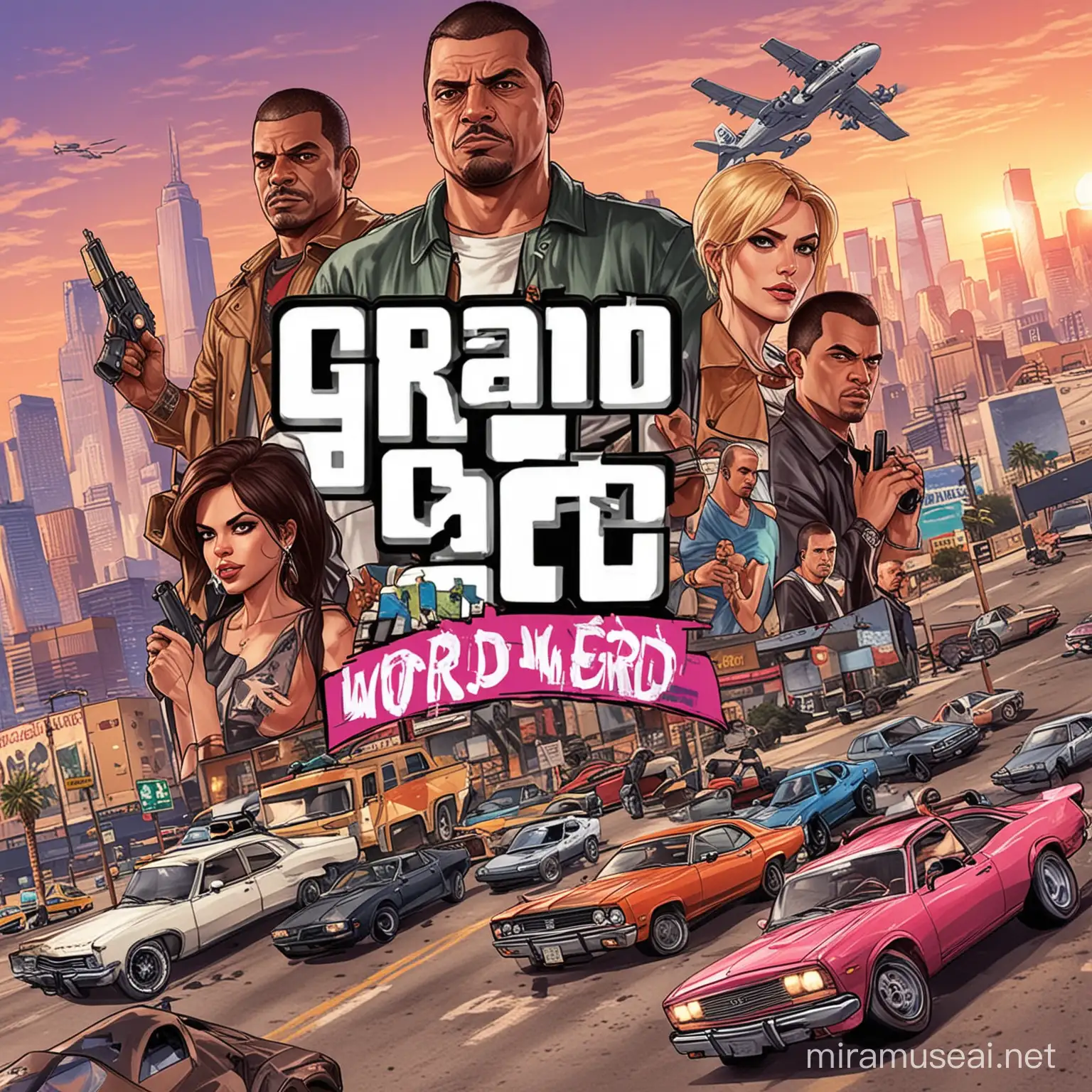 Actionpacked Grand Theft Auto World Cover Art Featuring Urban Chaos ...