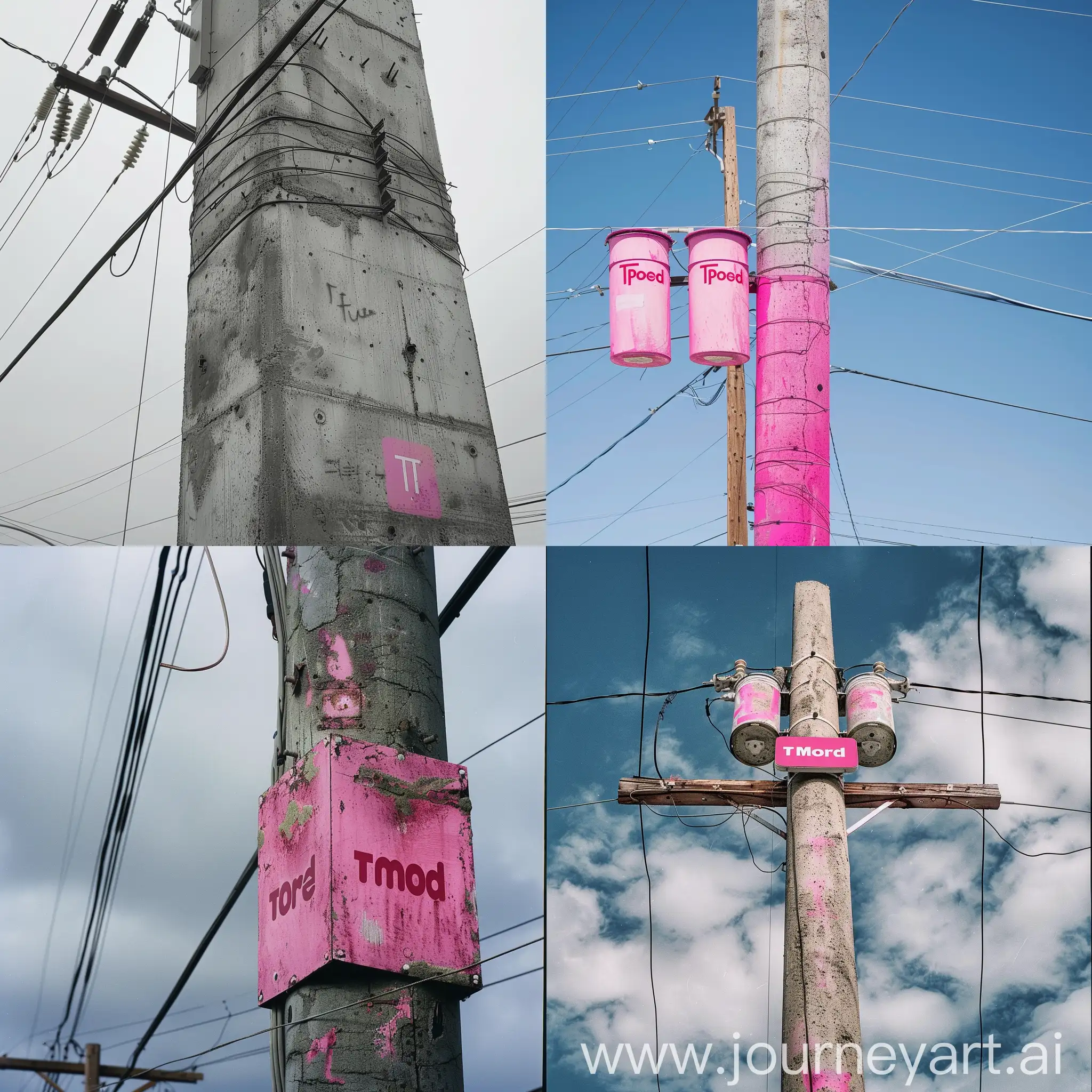 Urban-TMobile-Concrete-Electrical-Pole
