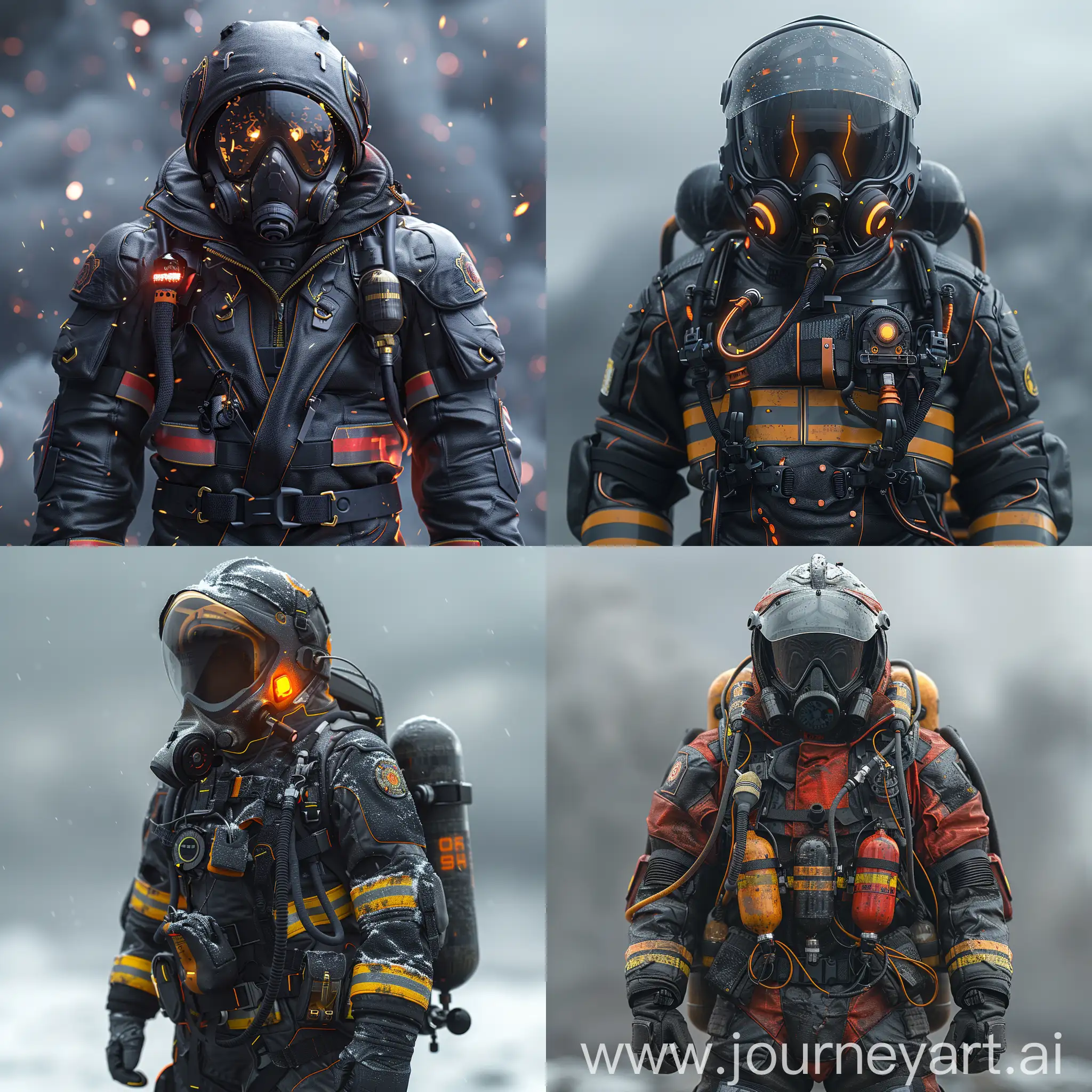 Futuristic-Firefighter-Suit-in-UltraModern-Setting