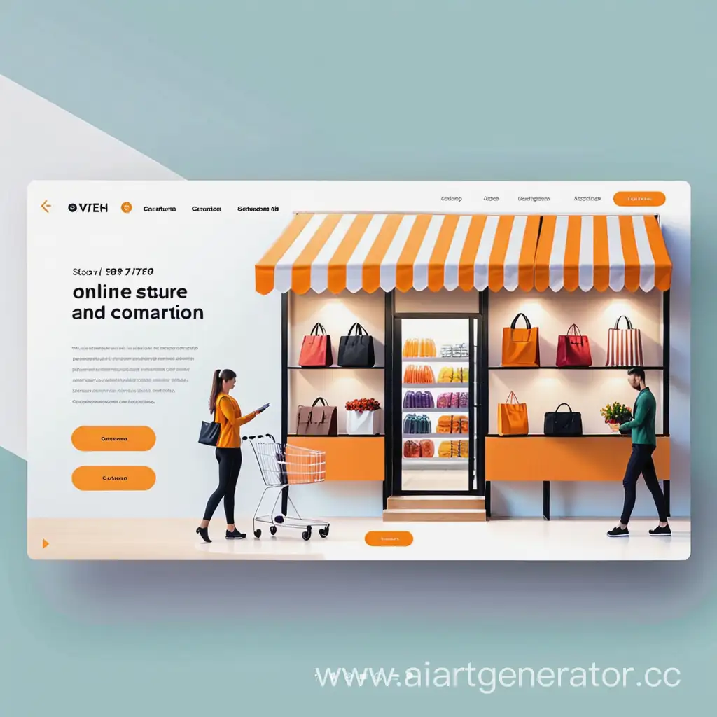 Vibrant-Online-Store-Banner-with-Trendy-Products-and-Seamless-Shopping-Experience