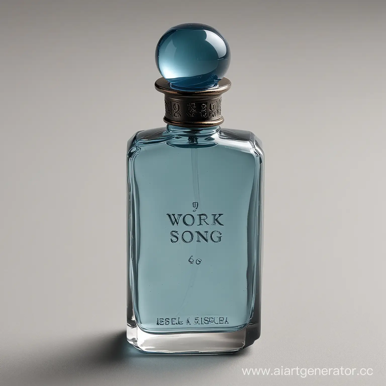 BlueGray-Perfume-Bottle-with-Work-Song-Inscription
