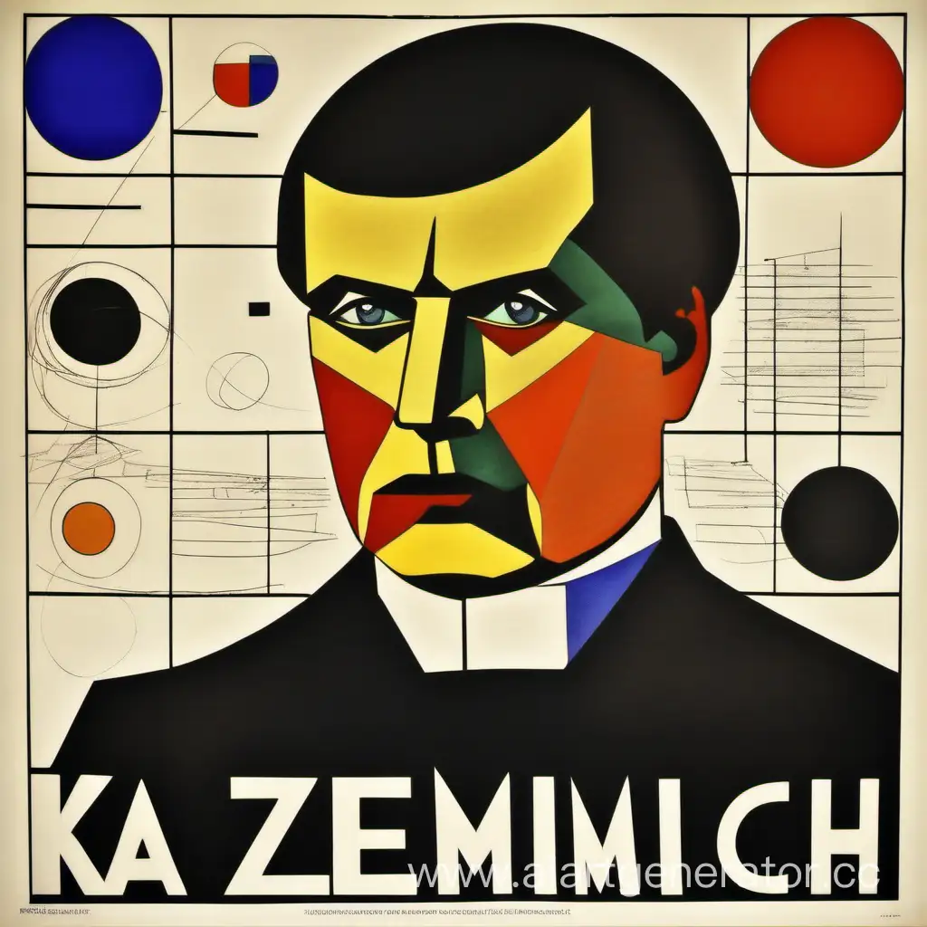 плакат на тему казимир северинович малевич,его творчество