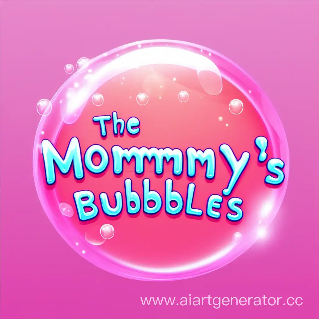 Whimsical-Mommys-Bubbles-Channel-Logo-with-Playful-Imagery