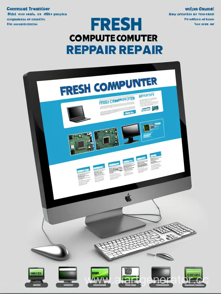 Professional-Computer-Repair-Advertisement-and-Website-Creation-Displayed-on-Monitor
