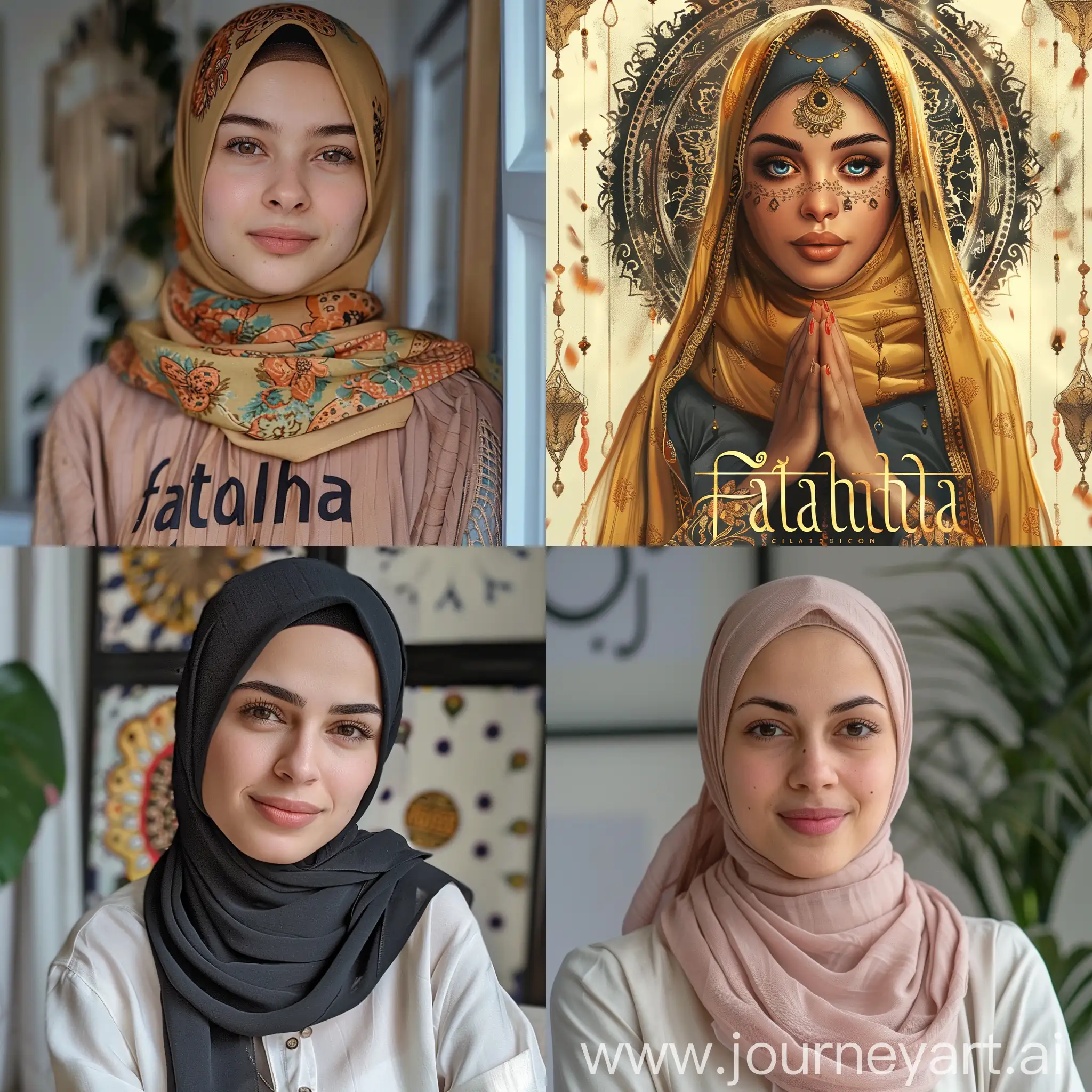 Artificial-Intelligence-Rendering-of-the-Name-Fatima